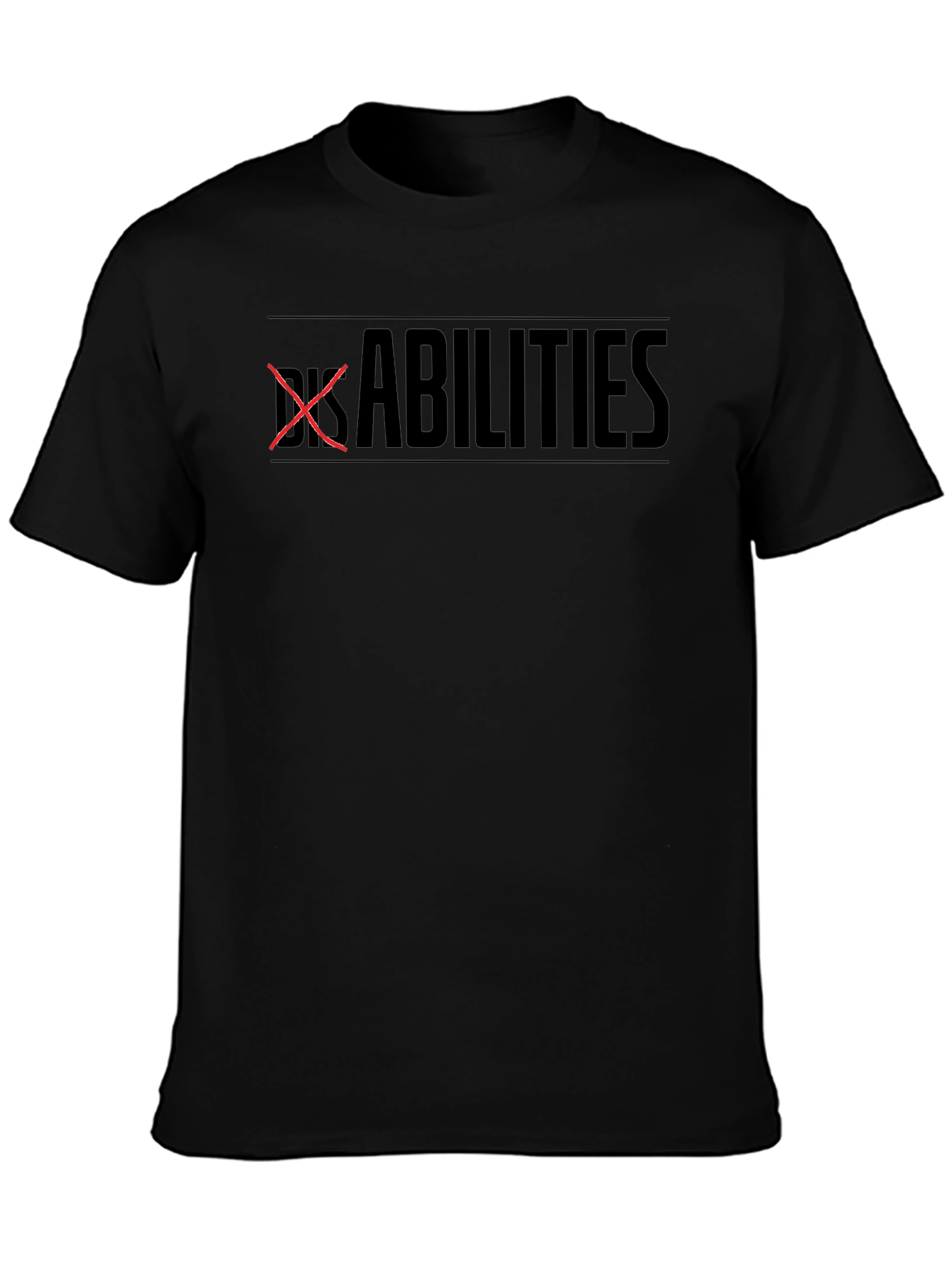 Abilities Graphic T-Shirt - Empowering Design