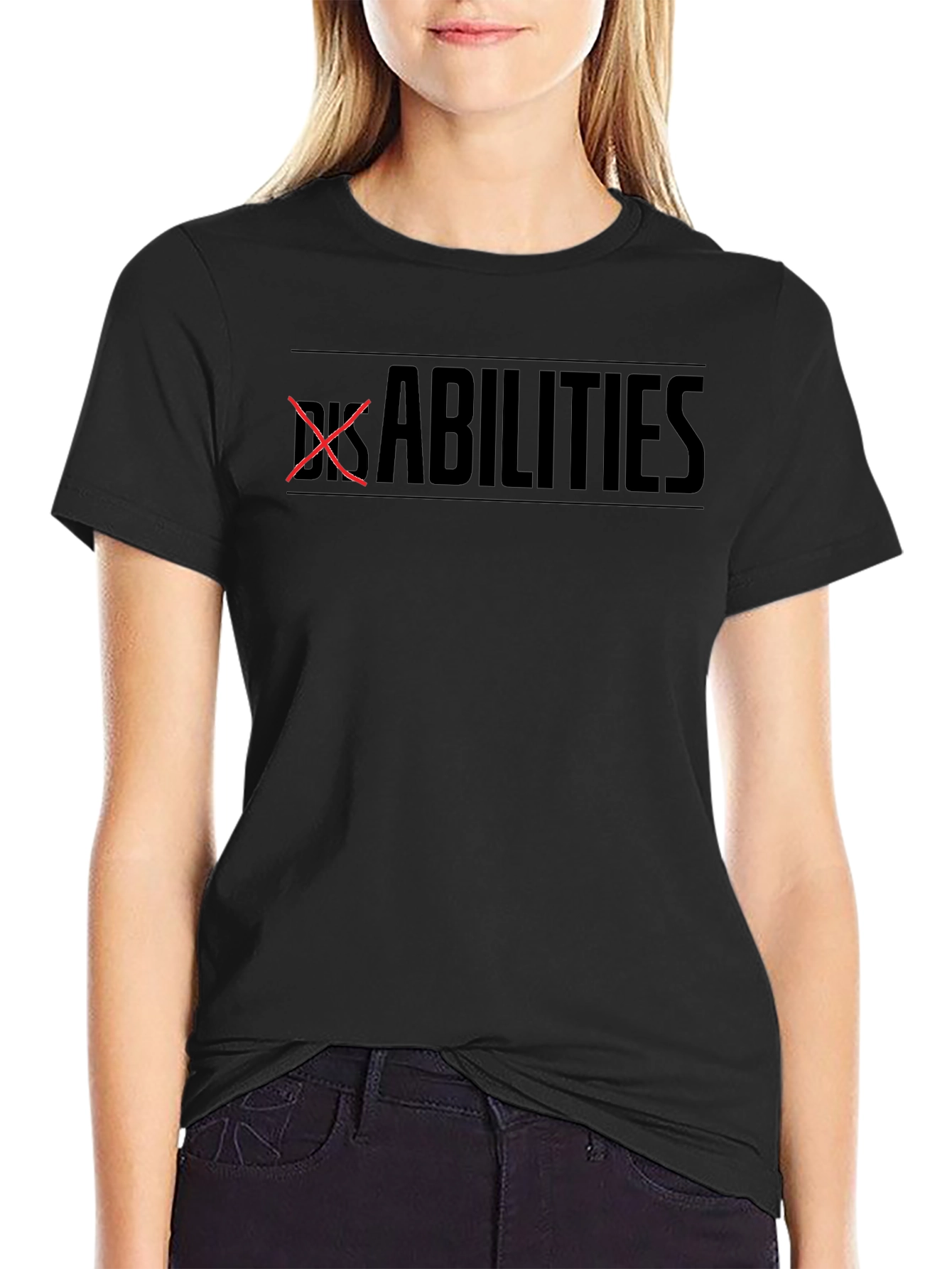 Abilities Graphic T-Shirt - Empowering Design
