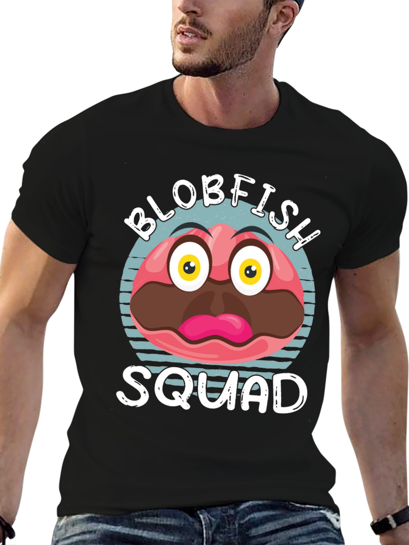 Blobfish Squad Graphic T-Shirt