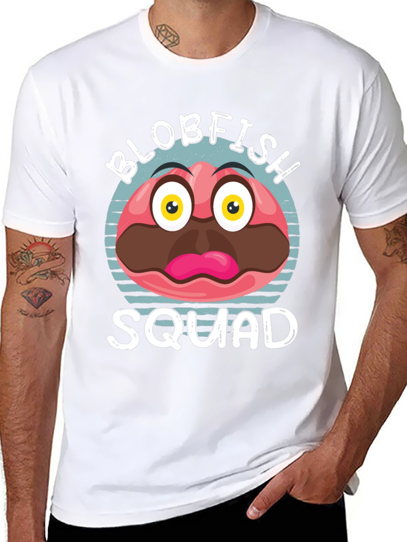 Blobfish Squad Graphic T-Shirt