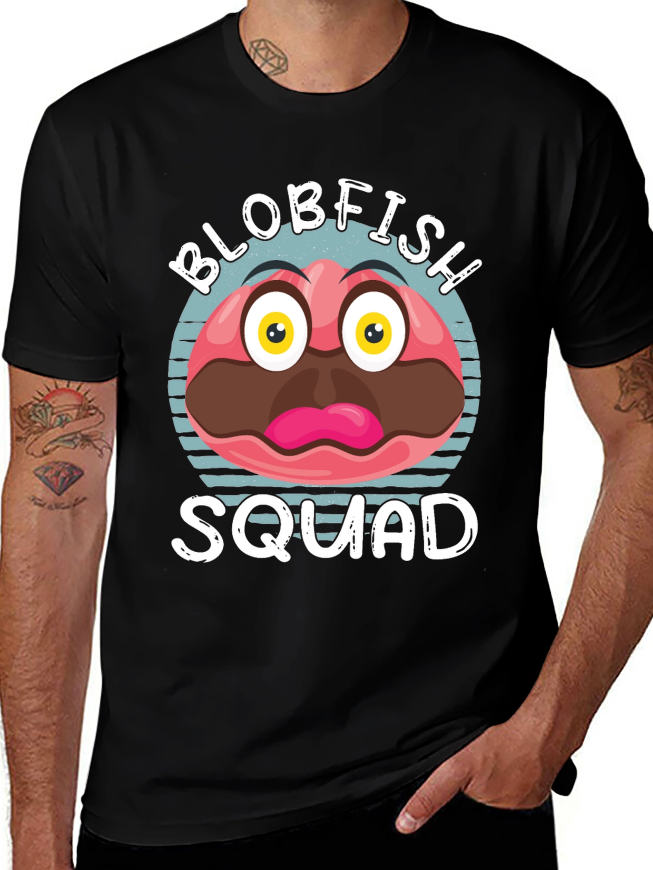 Blobfish Squad Graphic T-Shirt