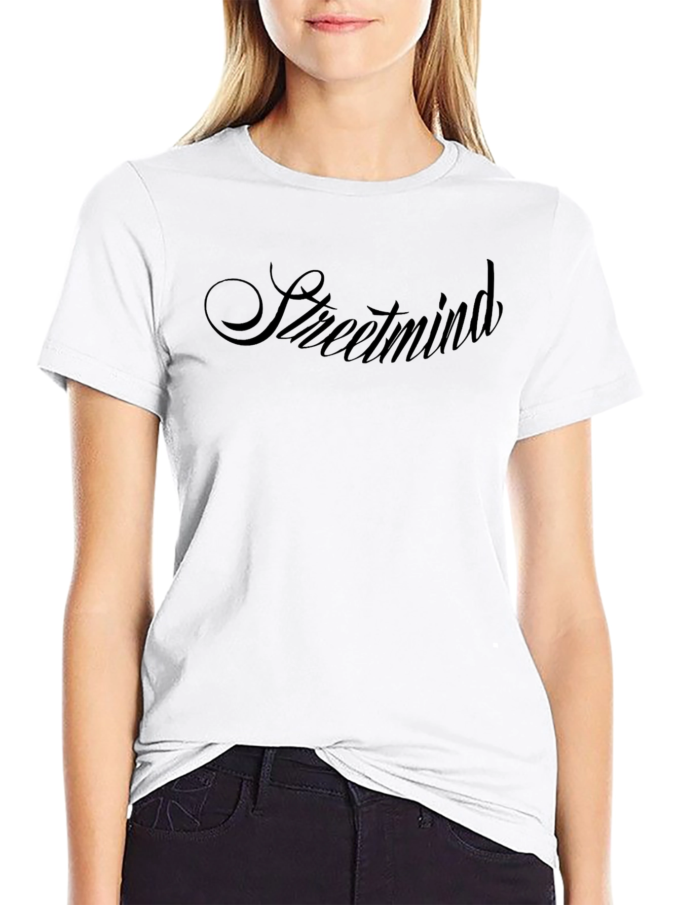 Streetmind Black Graphic Tee