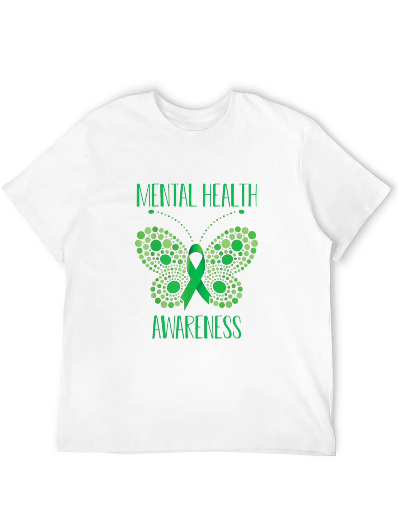 Mental Health Awareness Butterfly T-Shirt