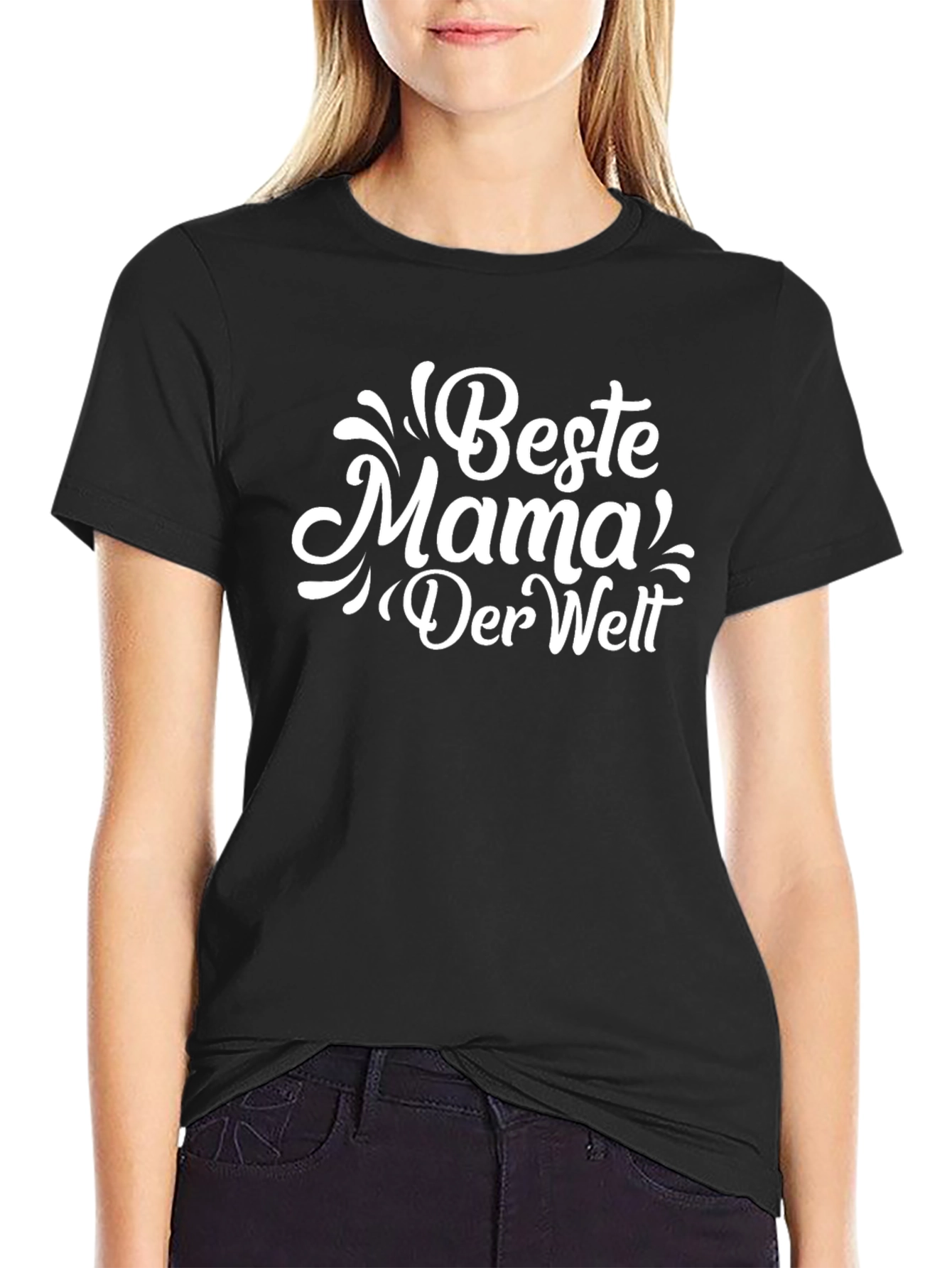 Best Mama Ever T-Shirt - Black Graphic Tee