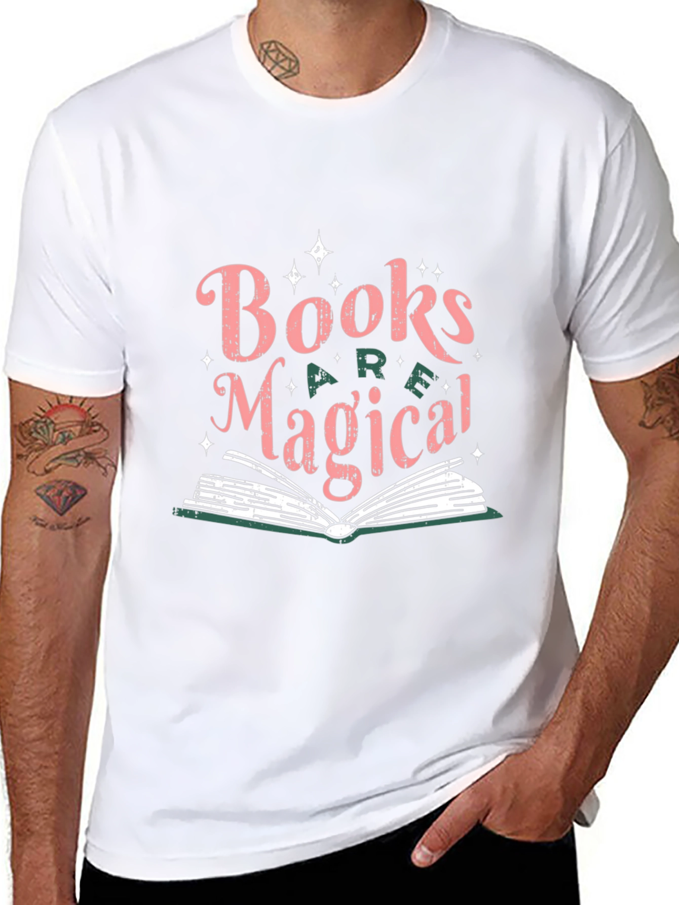 Books Are Magical Graphic T-Shirt