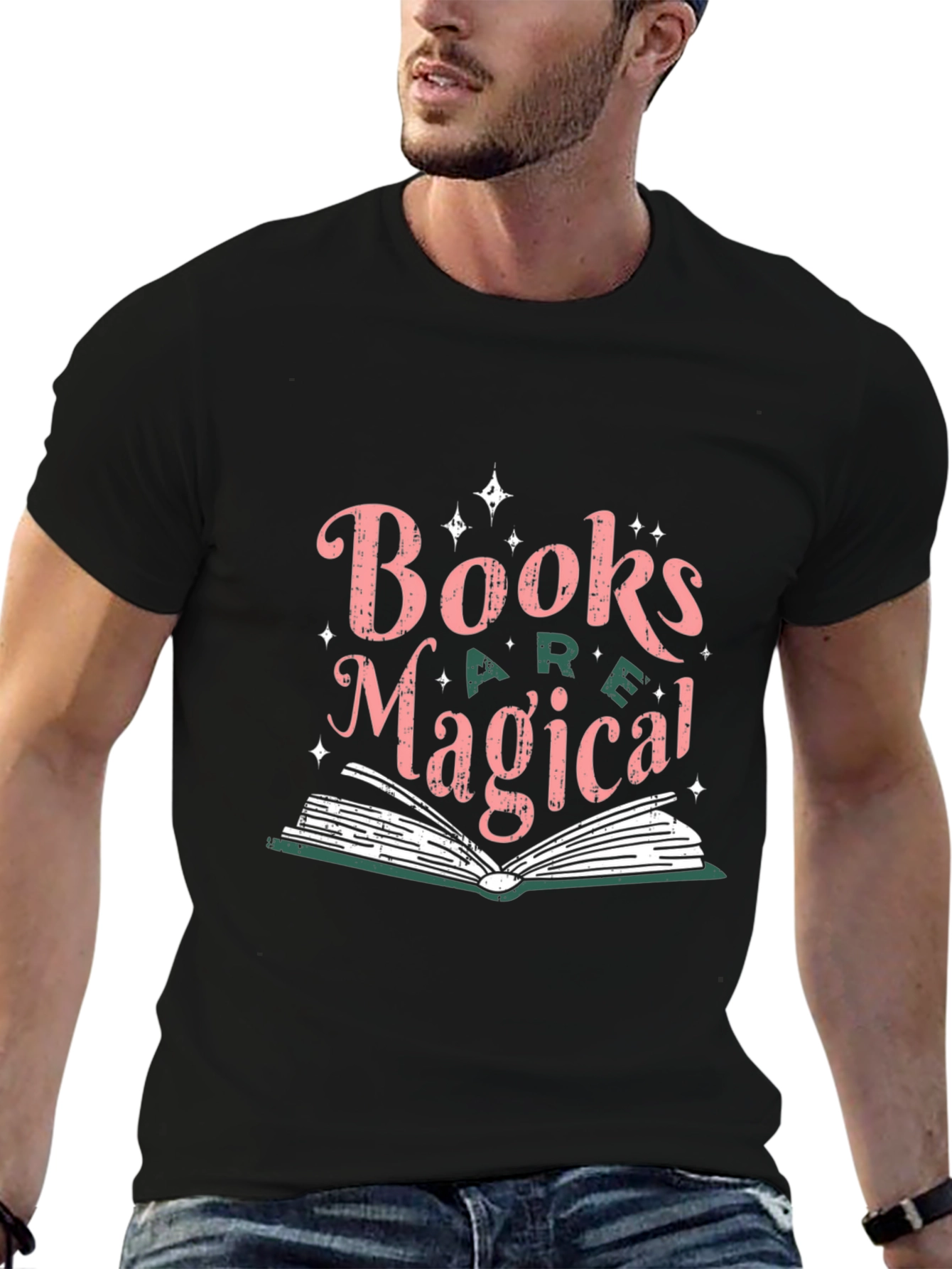 Books Are Magical Graphic T-Shirt