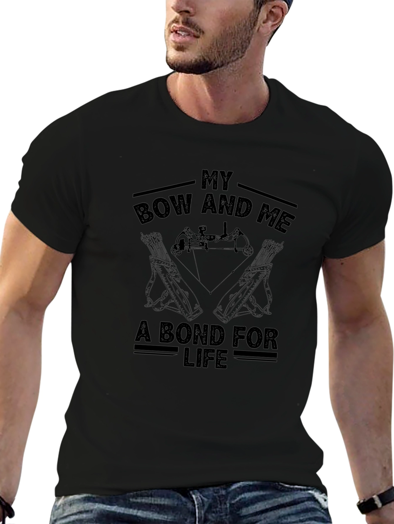 Archery Bow and Arrow Bond T-Shirt