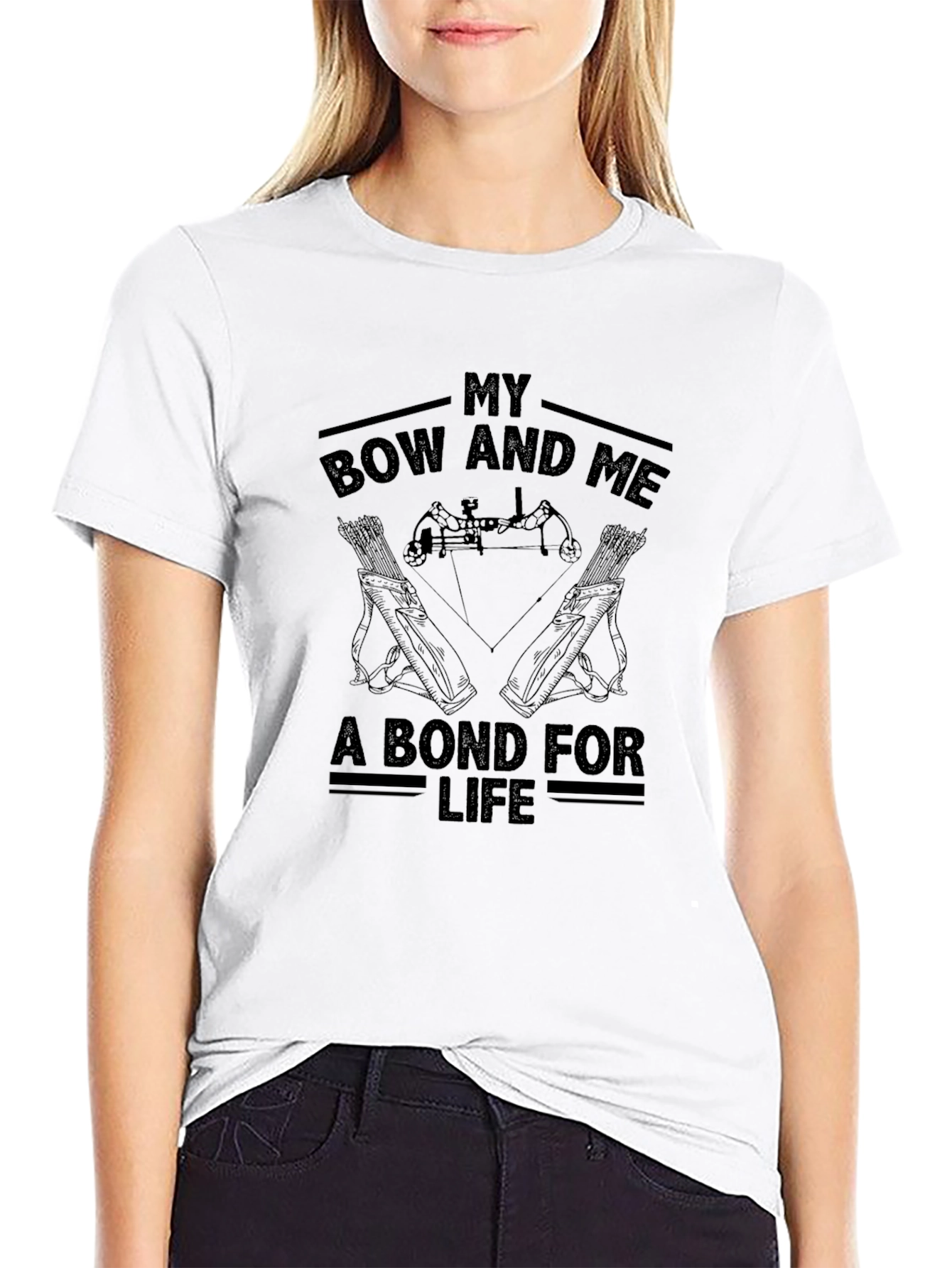 Archery Bow and Arrow Bond T-Shirt