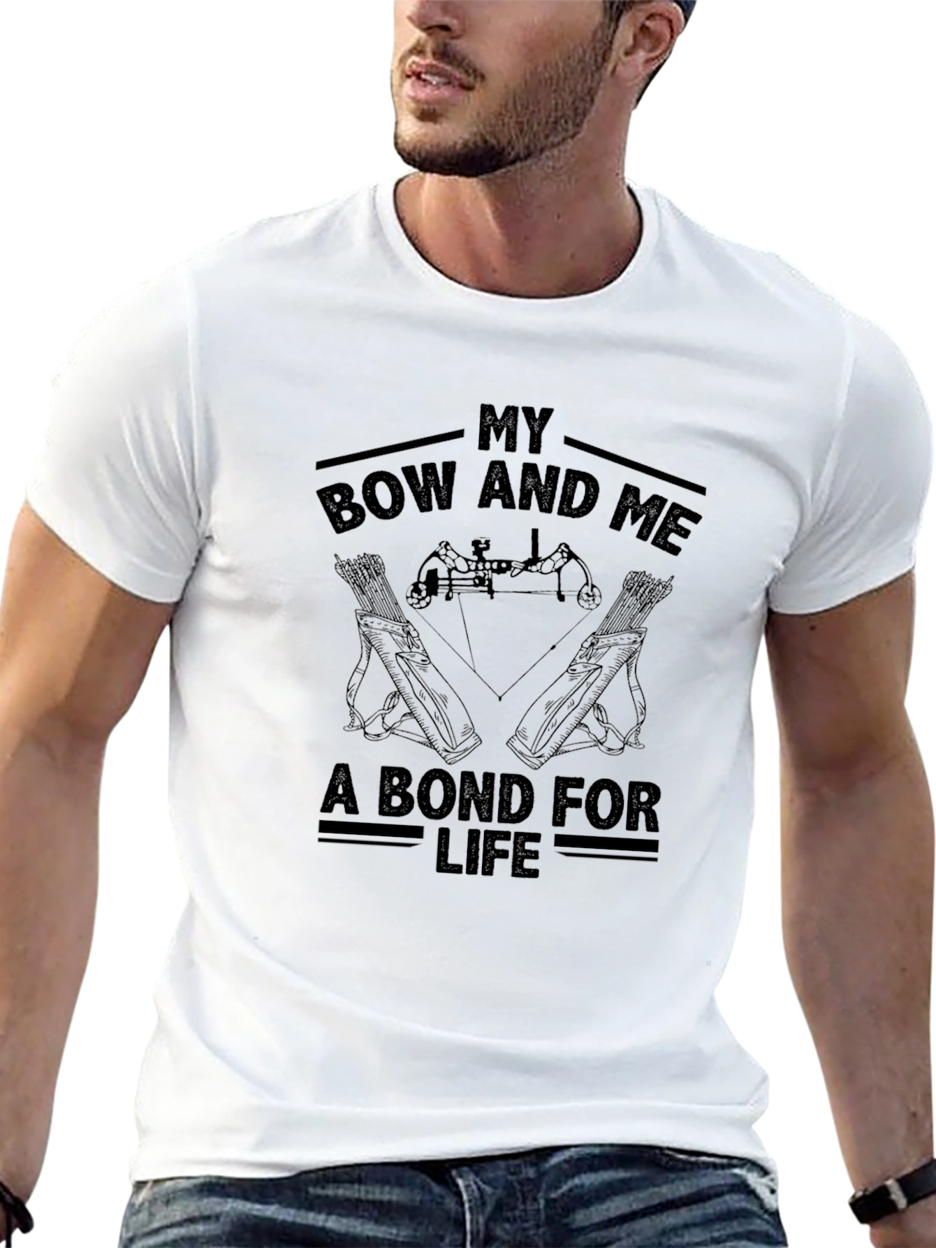 Archery Bow and Arrow Bond T-Shirt