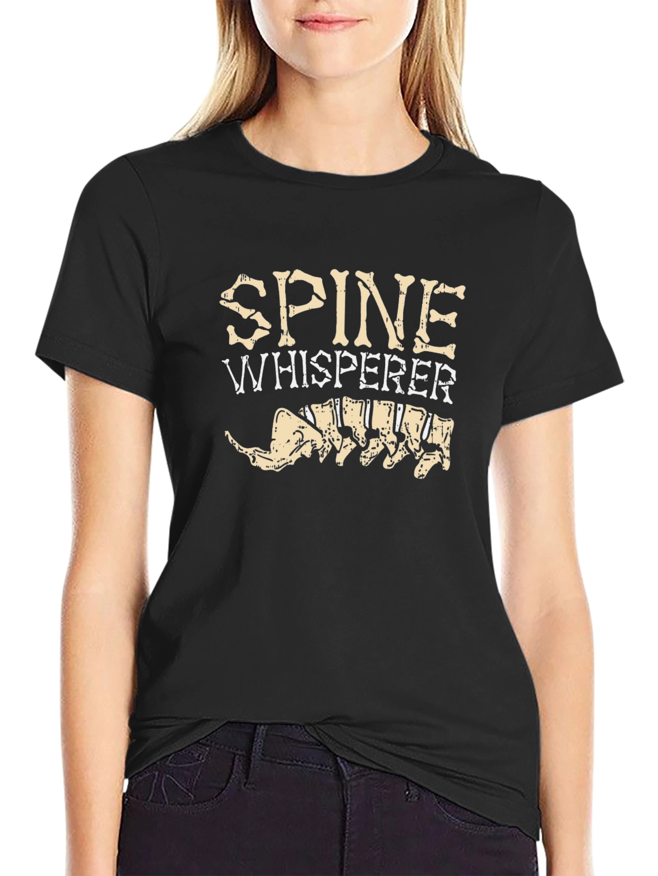Spine Whisperer Graphic Tee - Chiropractic Humor