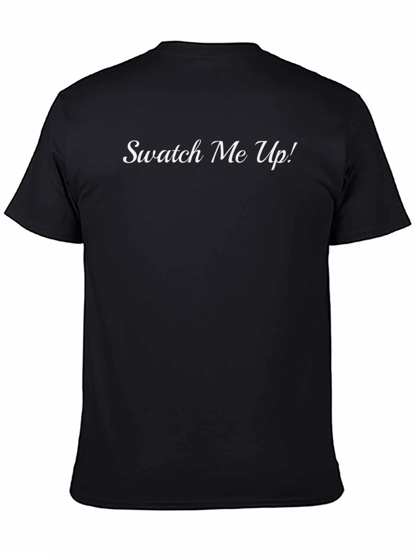 Swatch Me Up! Black T-Shirt - Trendy Graphic Tee