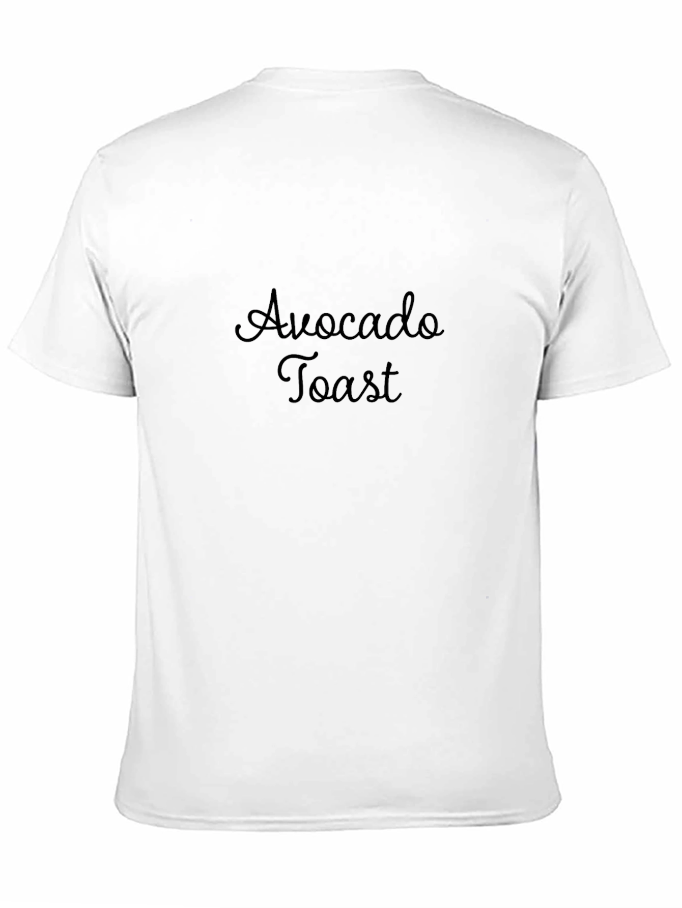 Avocado Toast Graphic Tee - Trendy Black T-Shirt