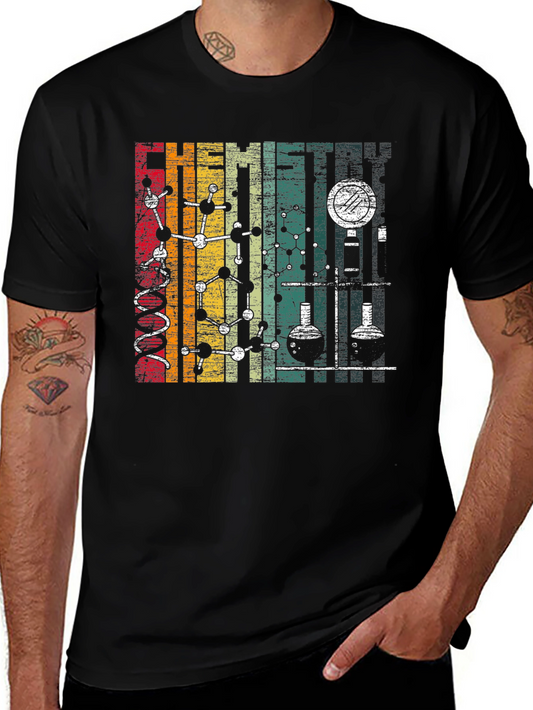 Chemistry Retro Graphic T-Shirt