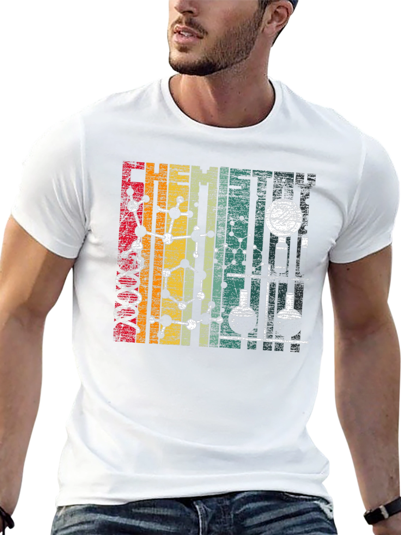 Chemistry Retro Graphic T-Shirt