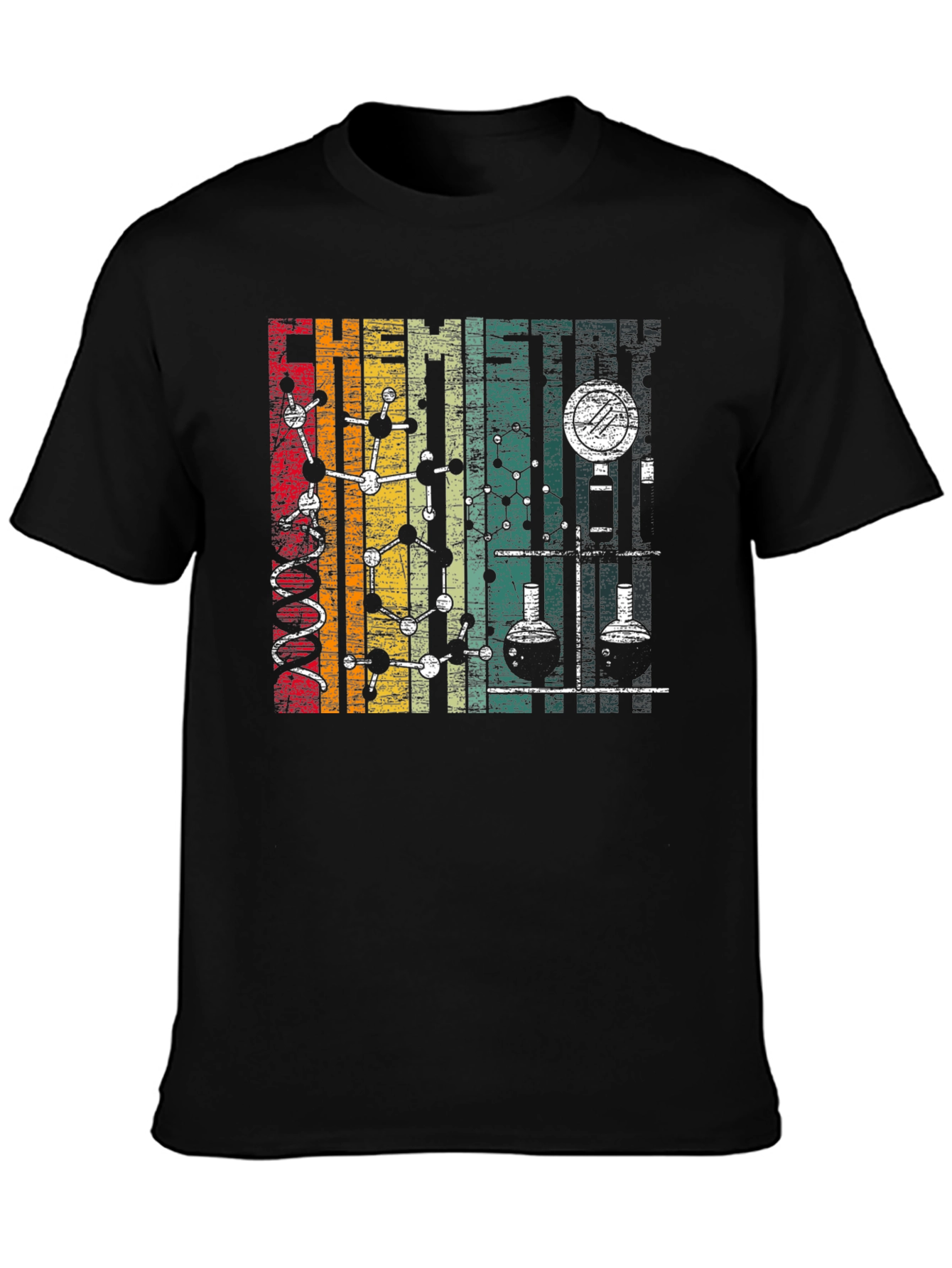 Chemistry Retro Graphic T-Shirt