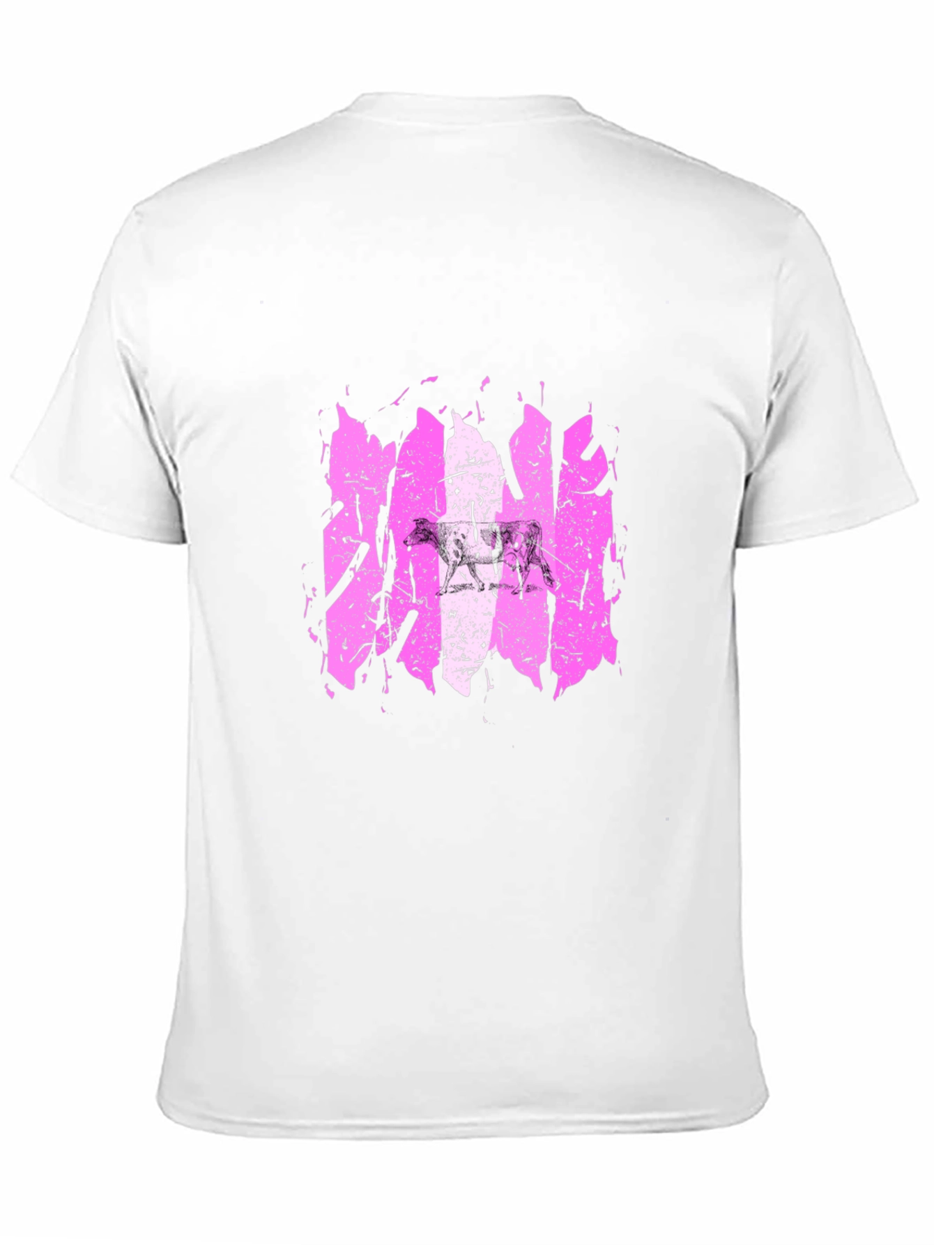 Grunge Pink Graphic Tee