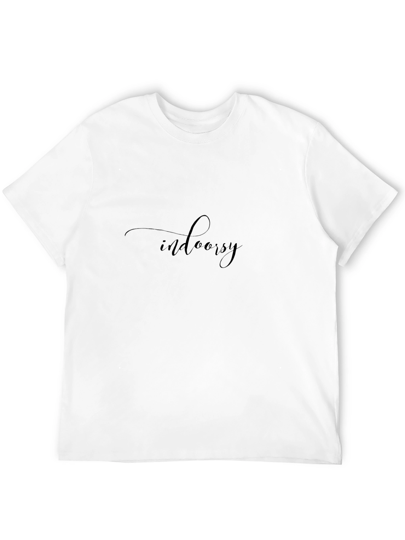 Indoorsy Black T-Shirt