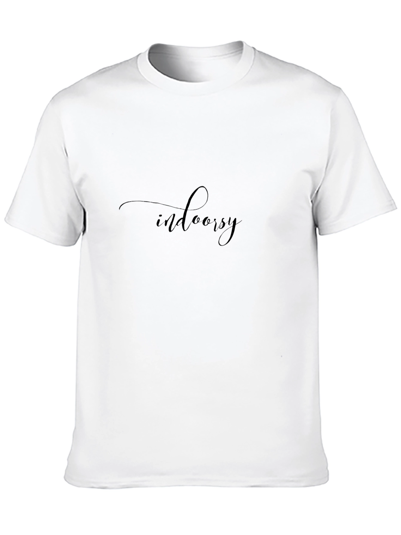 Indoorsy Black T-Shirt