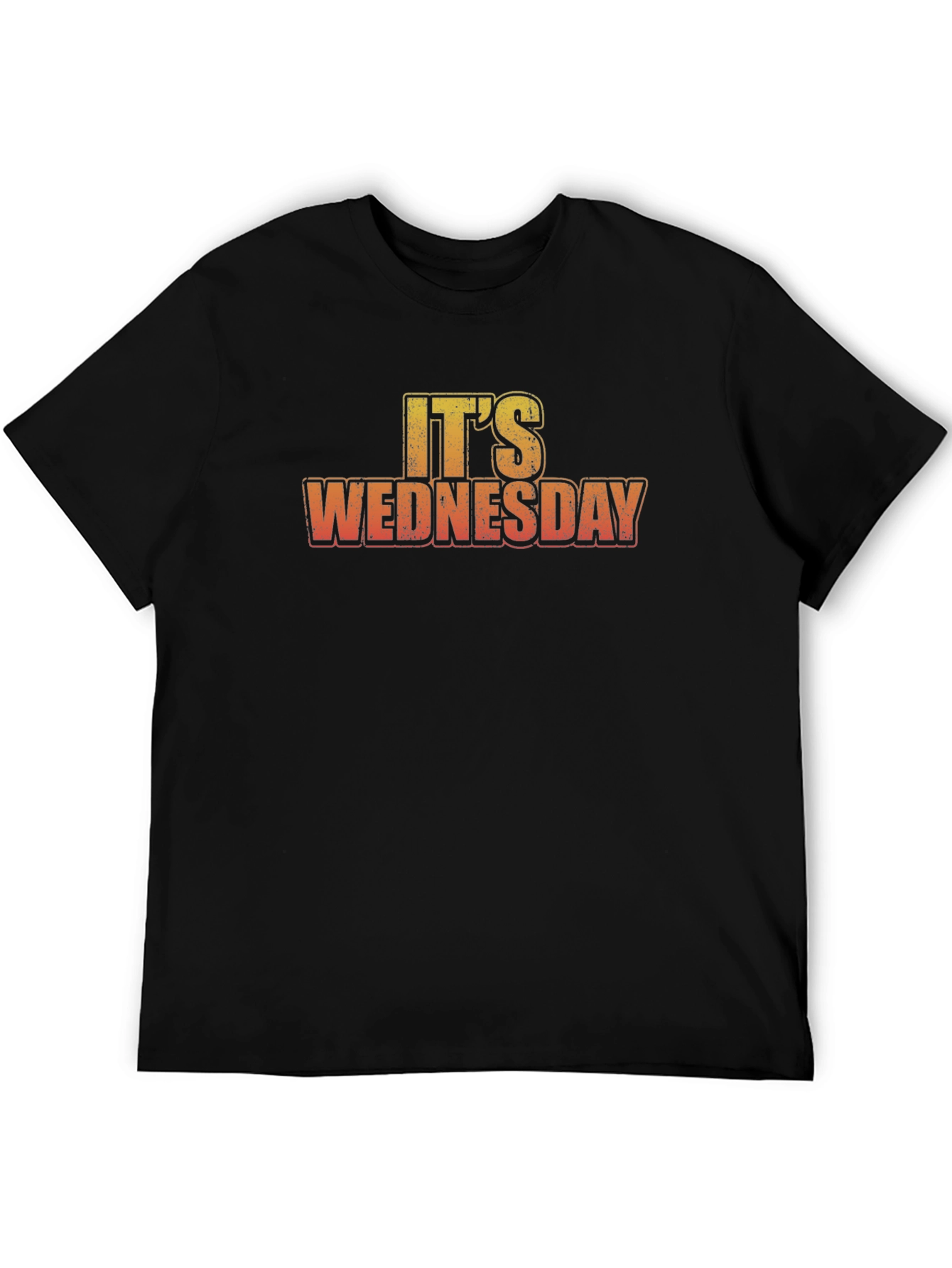 Its Wednesday Black Graphic Tee