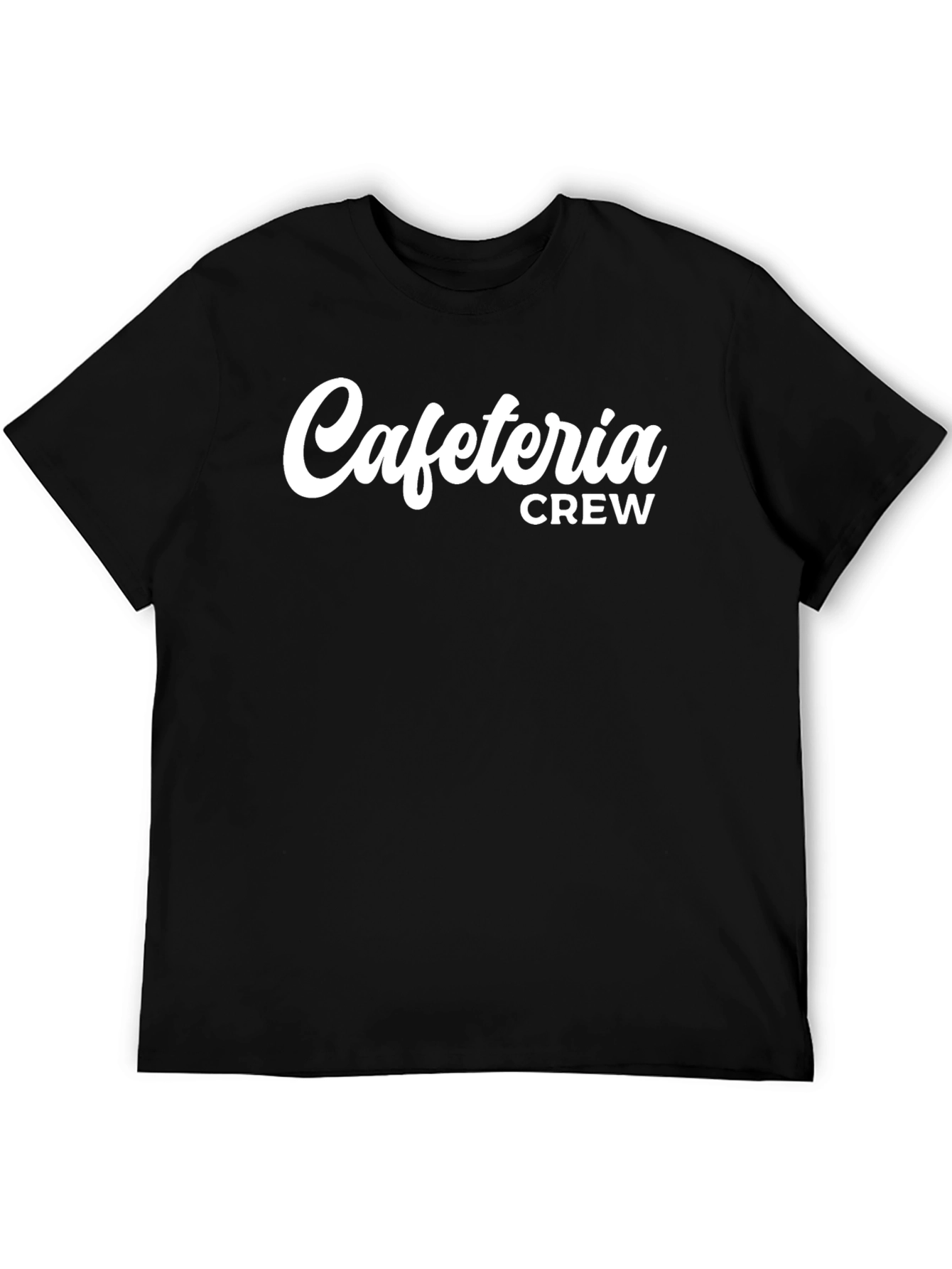 Cafeteria Crew Black Graphic Tee