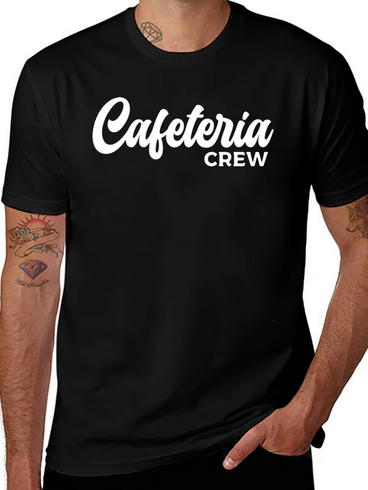 Cafeteria Crew Black Graphic Tee