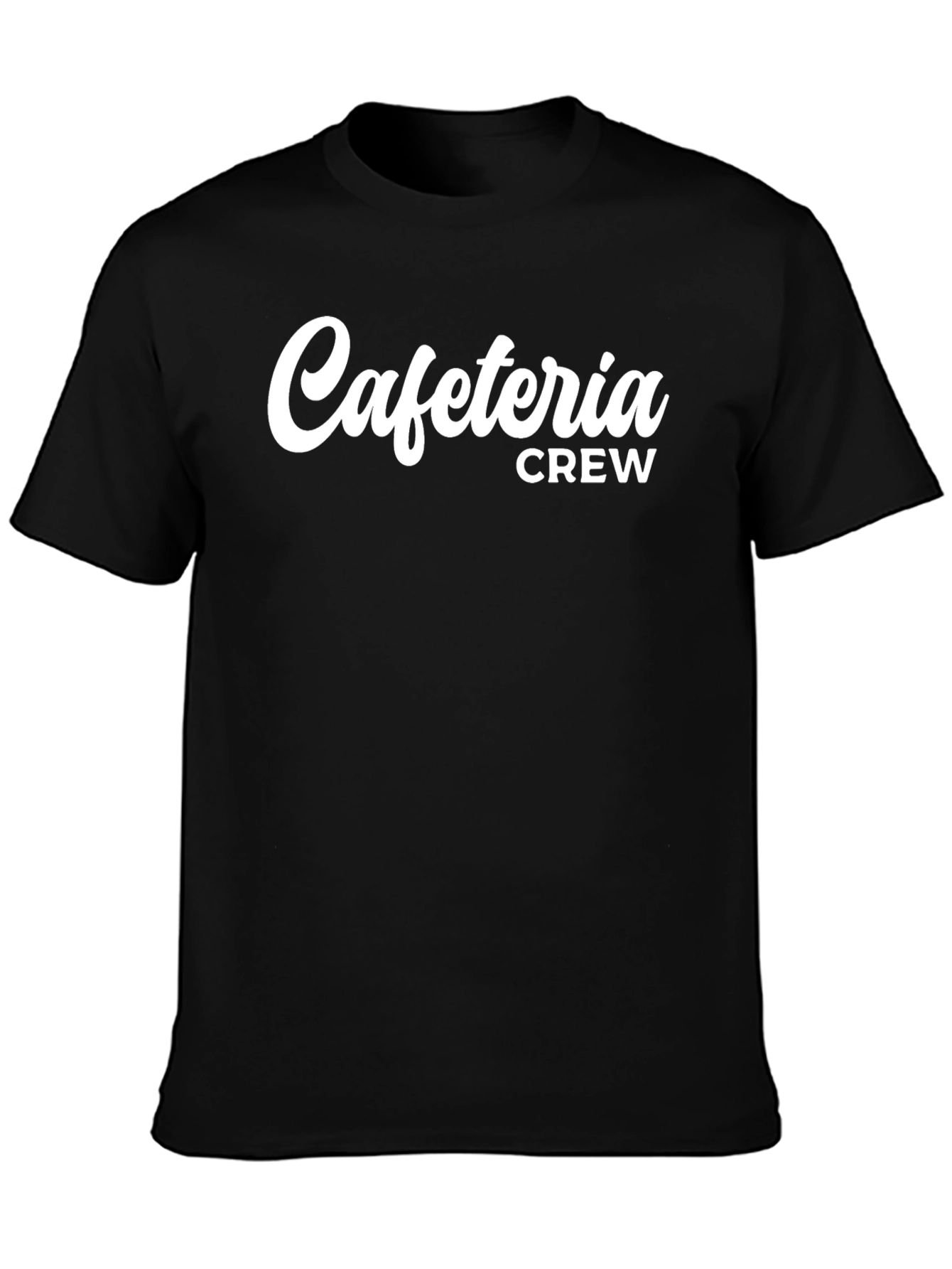 Cafeteria Crew Black Graphic Tee