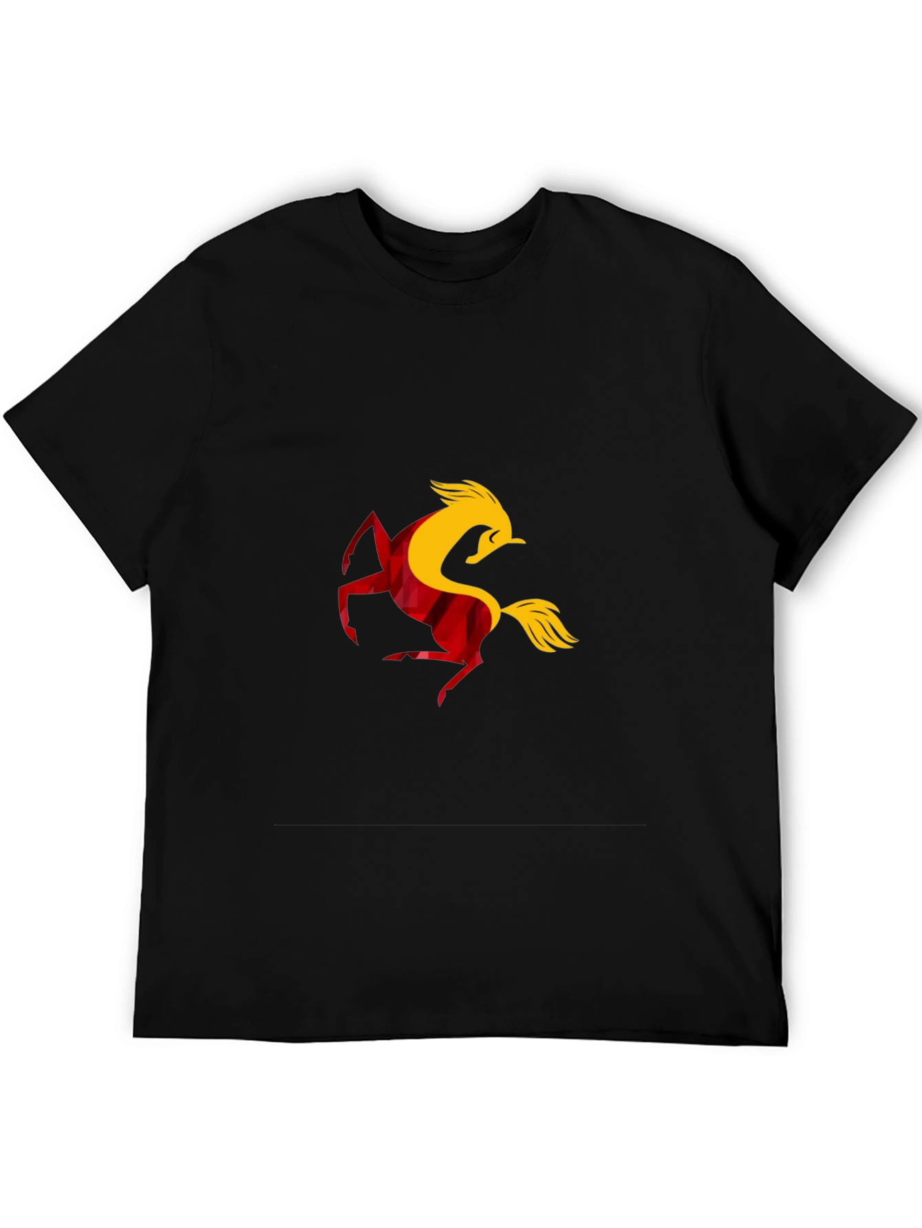 Bold Horse Graphic Tee - Black