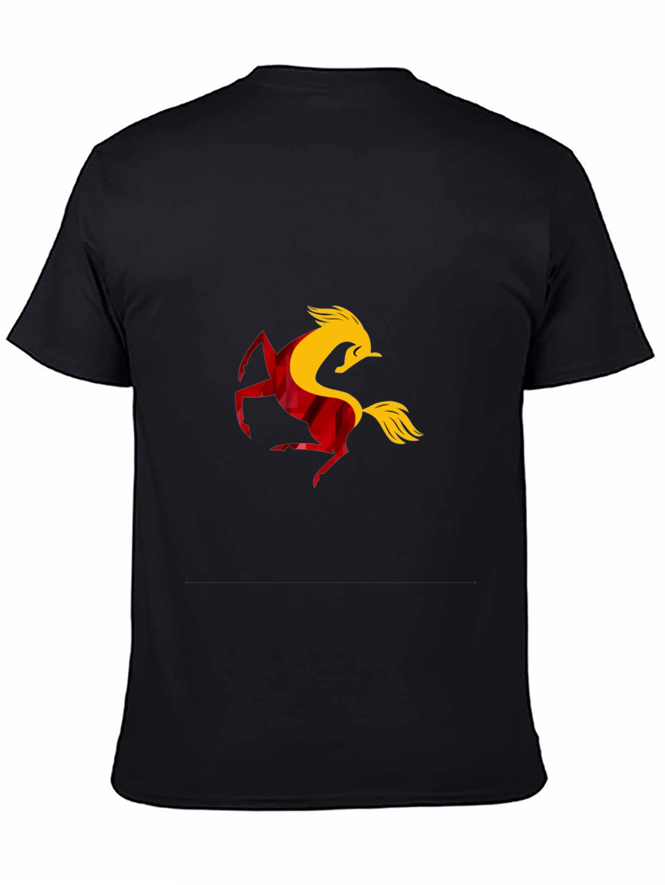 Bold Horse Graphic Tee - Black