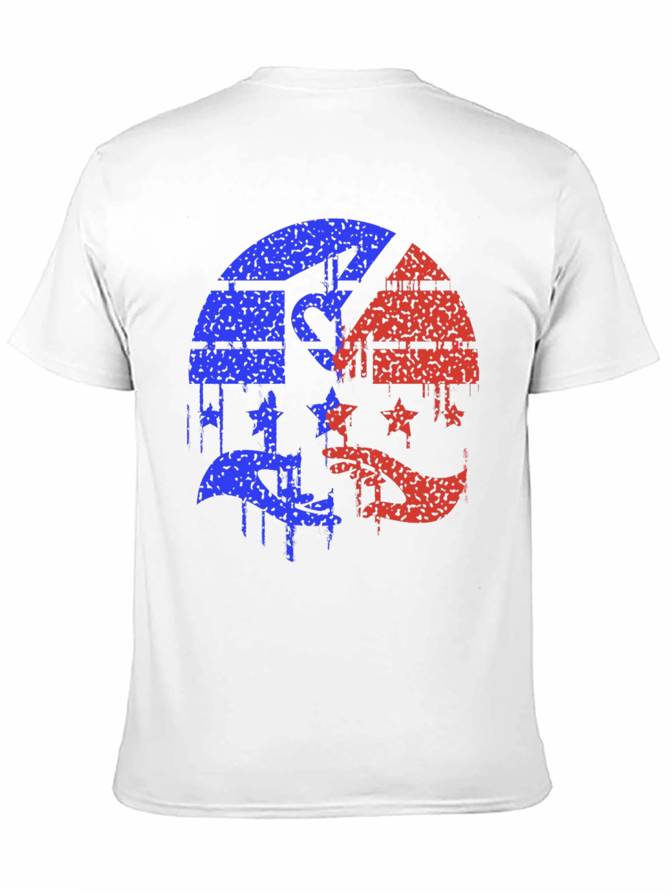 Patriotic Distressed Graphic T-Shirt