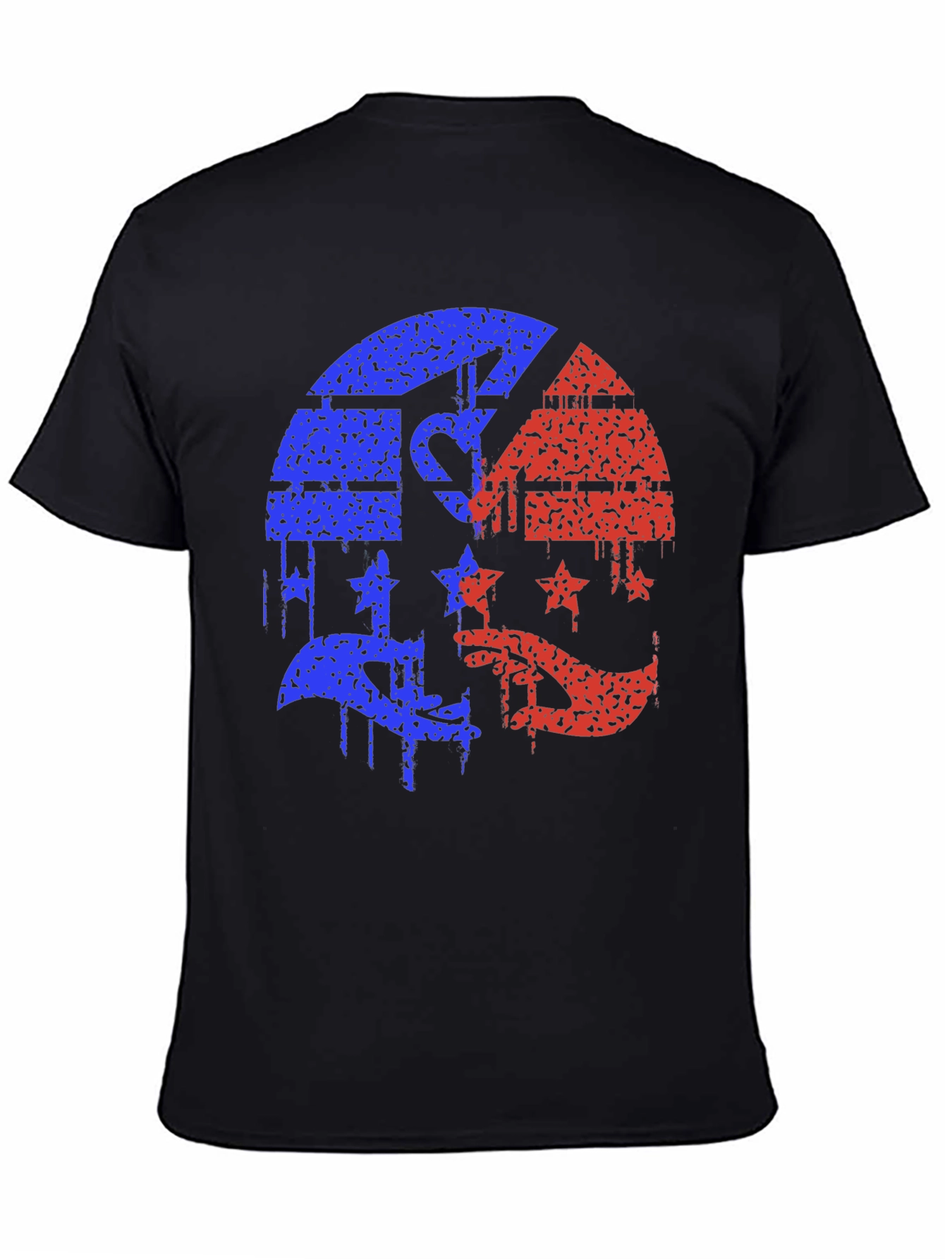 Patriotic Distressed Graphic T-Shirt