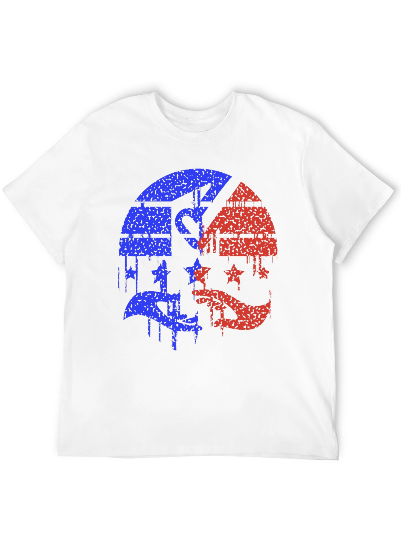 Patriotic Distressed Graphic T-Shirt