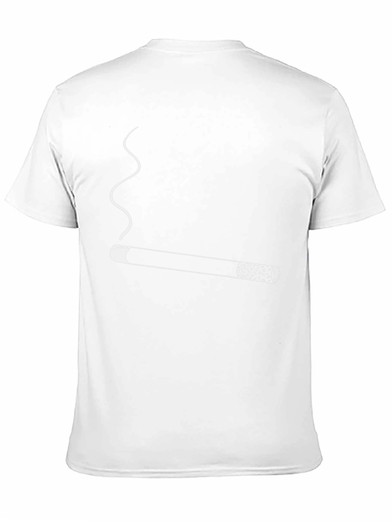 Cigarette Graphic Tee - Black T-Shirt