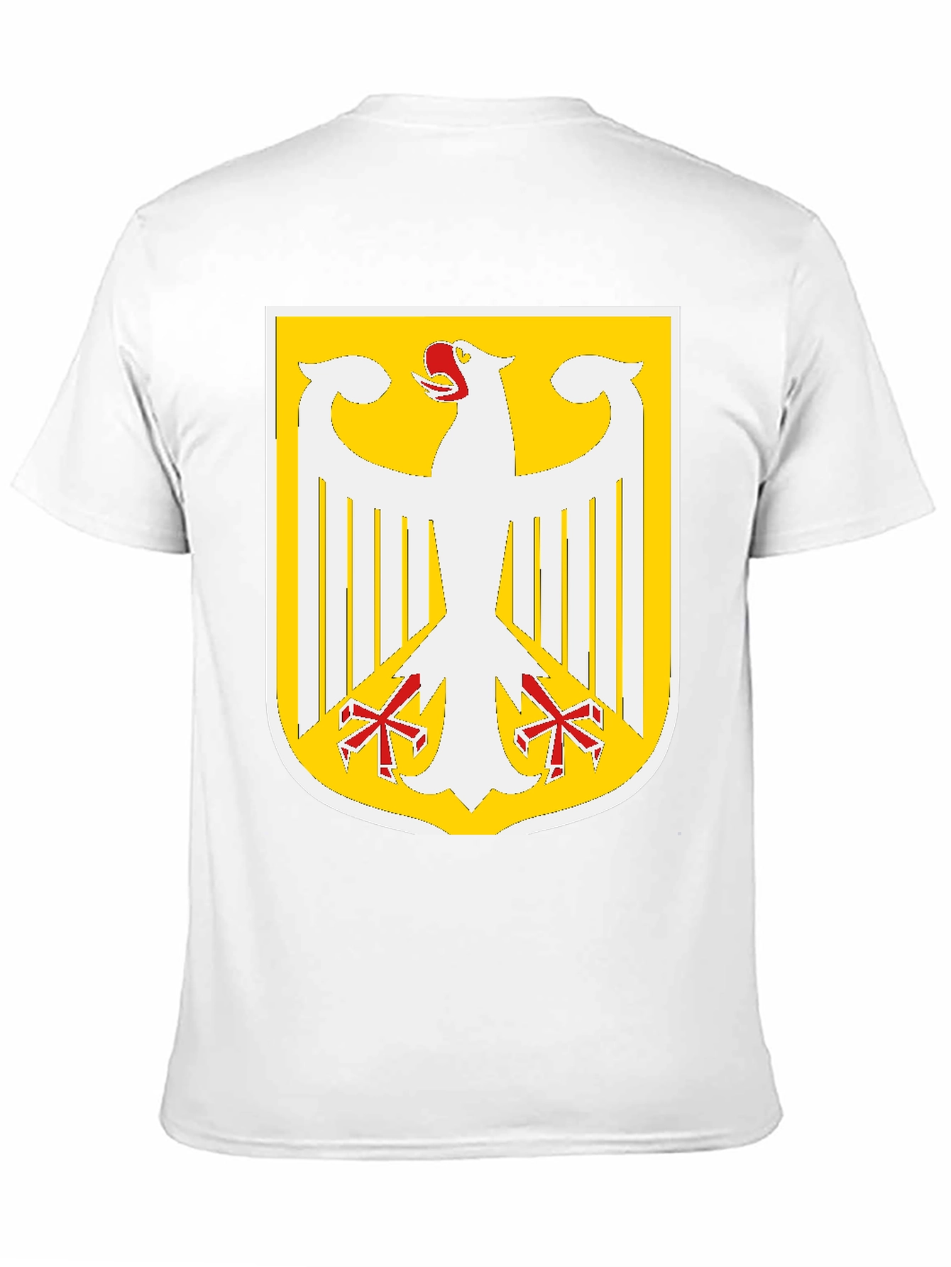 German Eagle Crest Graphic T-Shirt