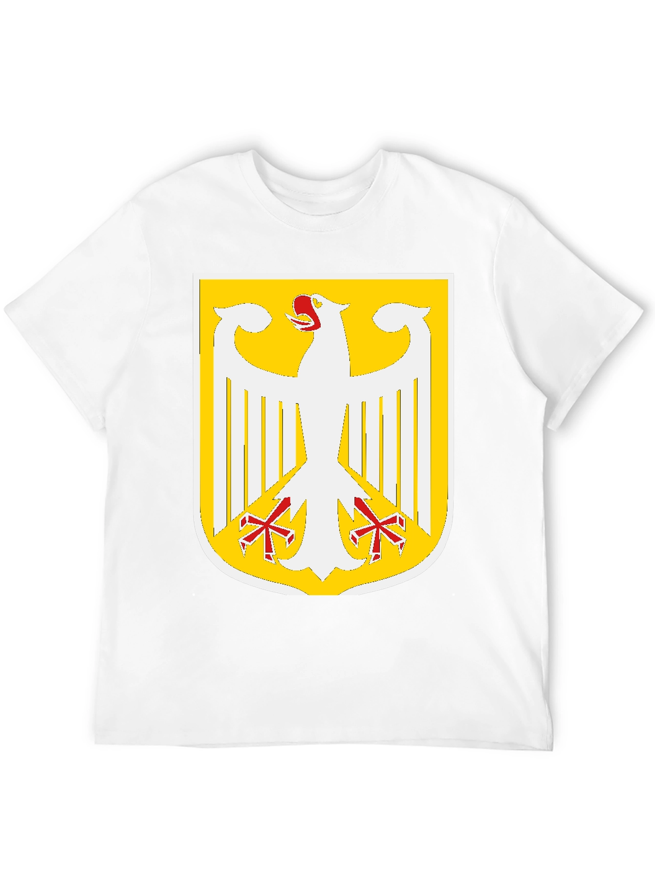 German Eagle Crest Graphic T-Shirt