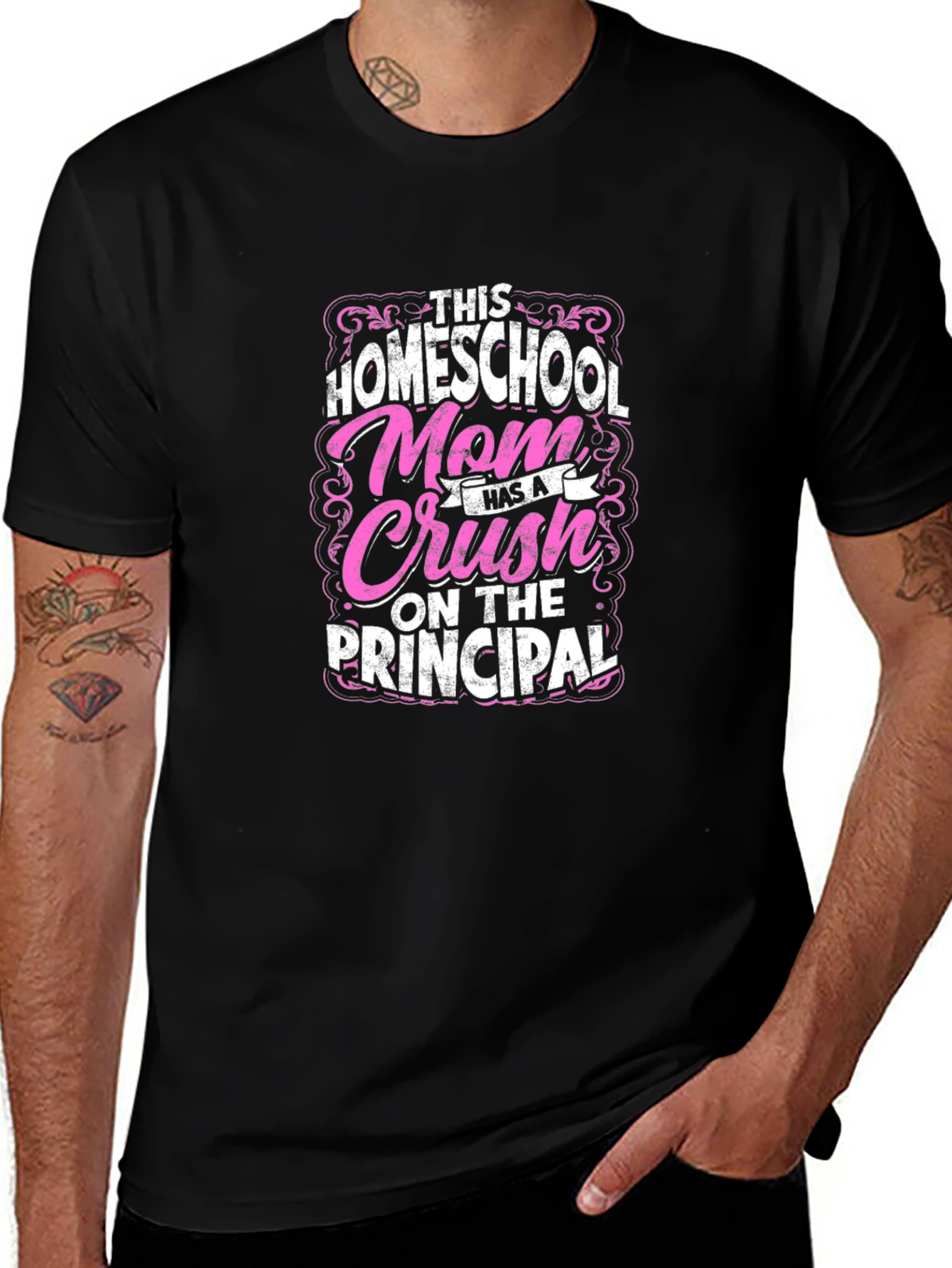 Homeschool Mom Principal Crush T-Shirt