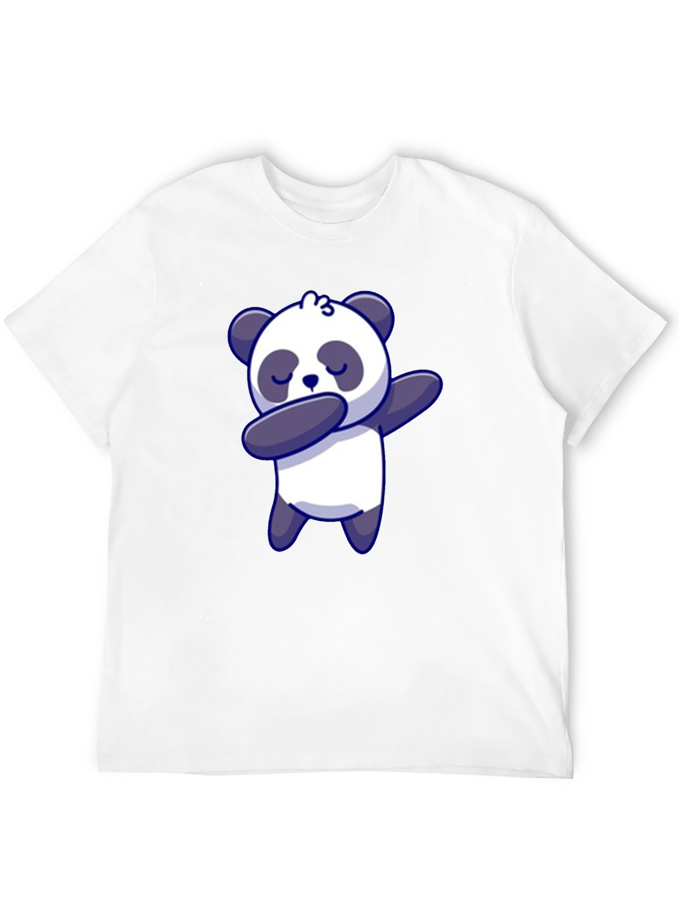 Dabbing Panda Bear T-Shirt Black