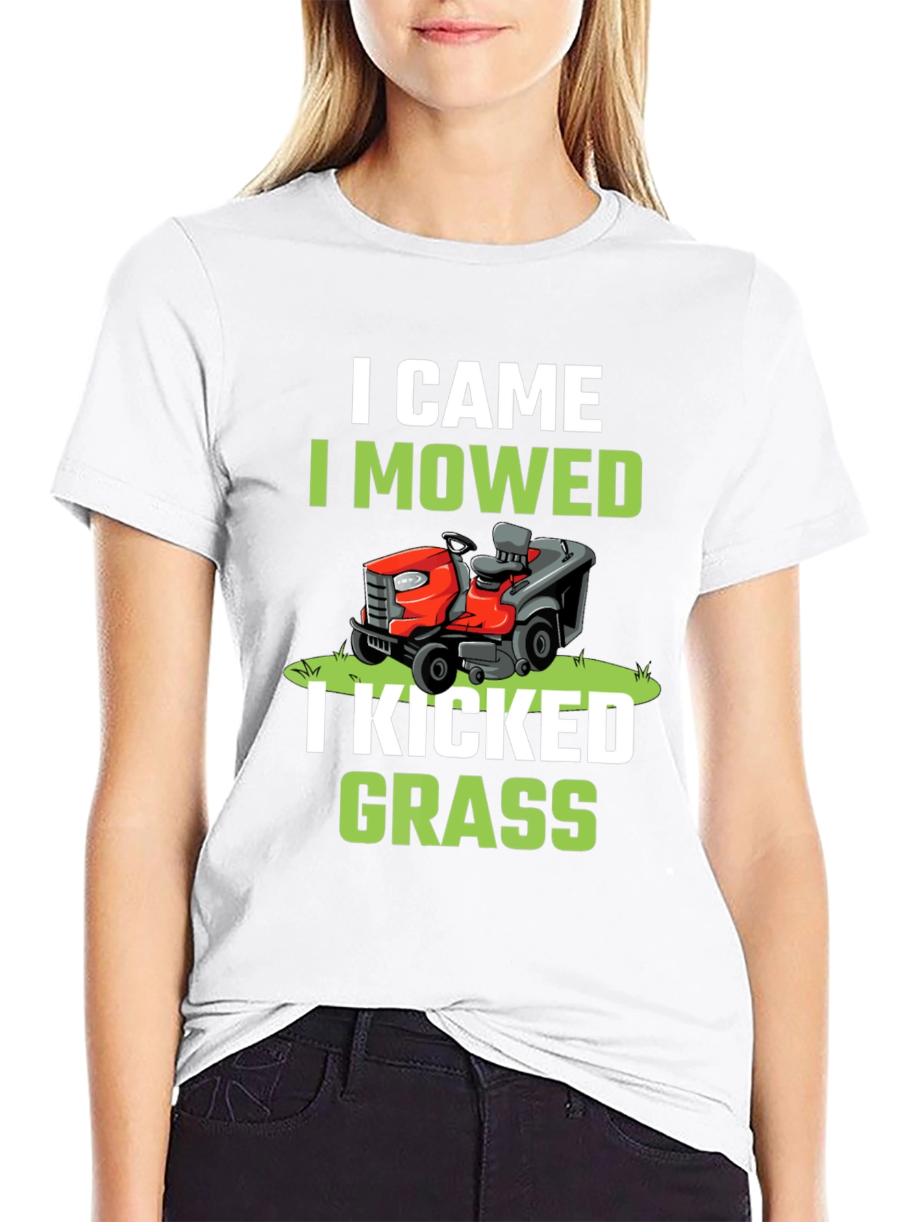 I Came I Mowed I Kicked Grass T-Shirt