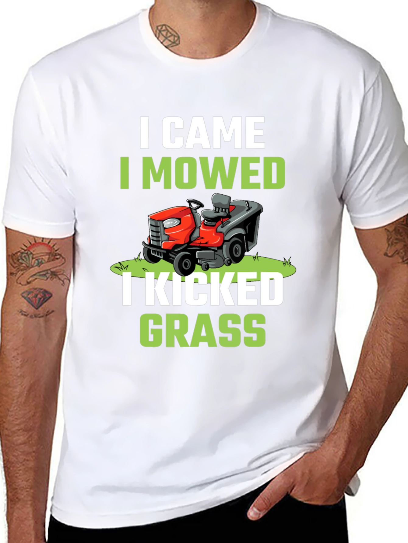 I Came I Mowed I Kicked Grass T-Shirt