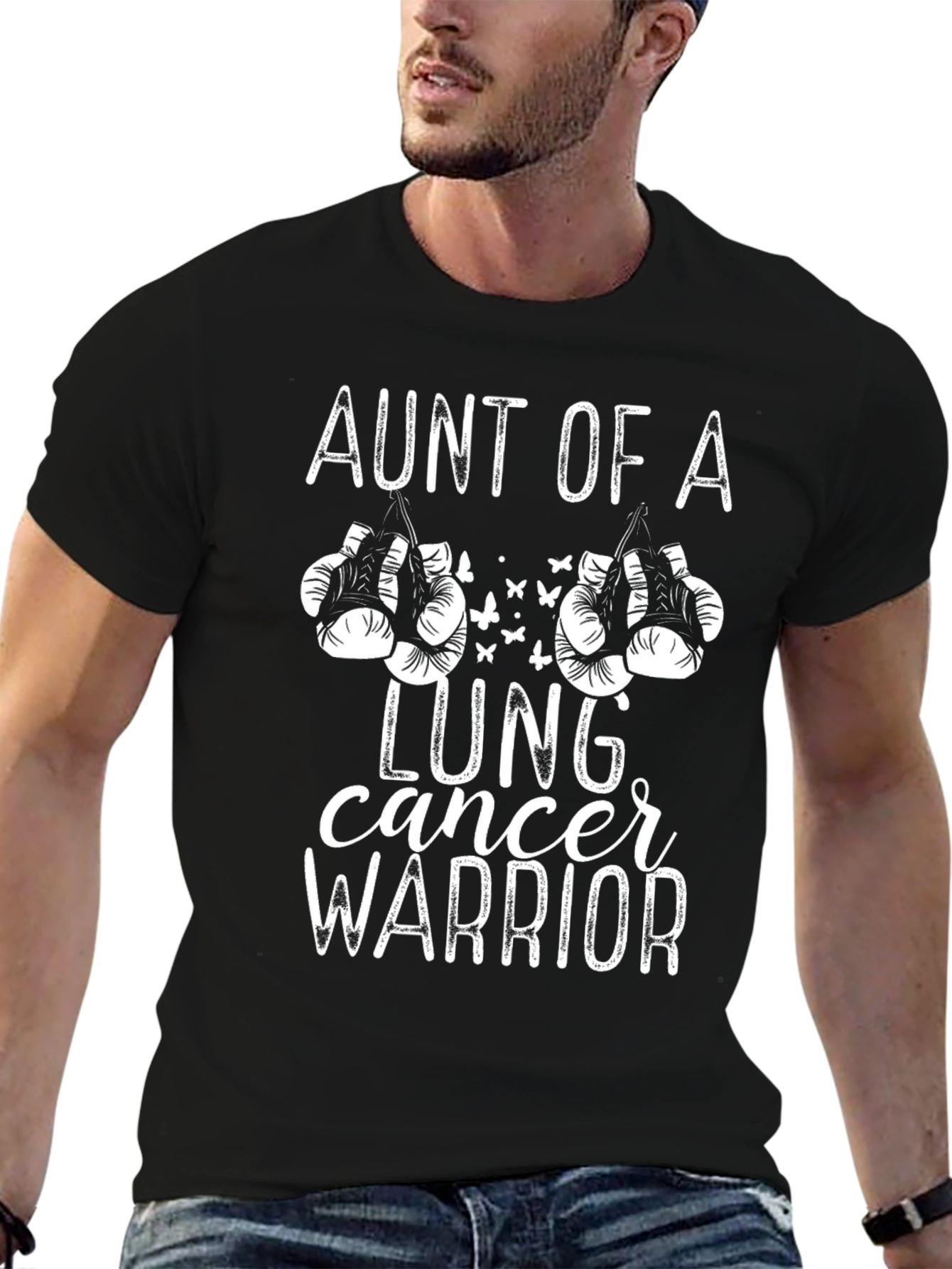 Aunt of a Lung Cancer Warrior T-Shirt