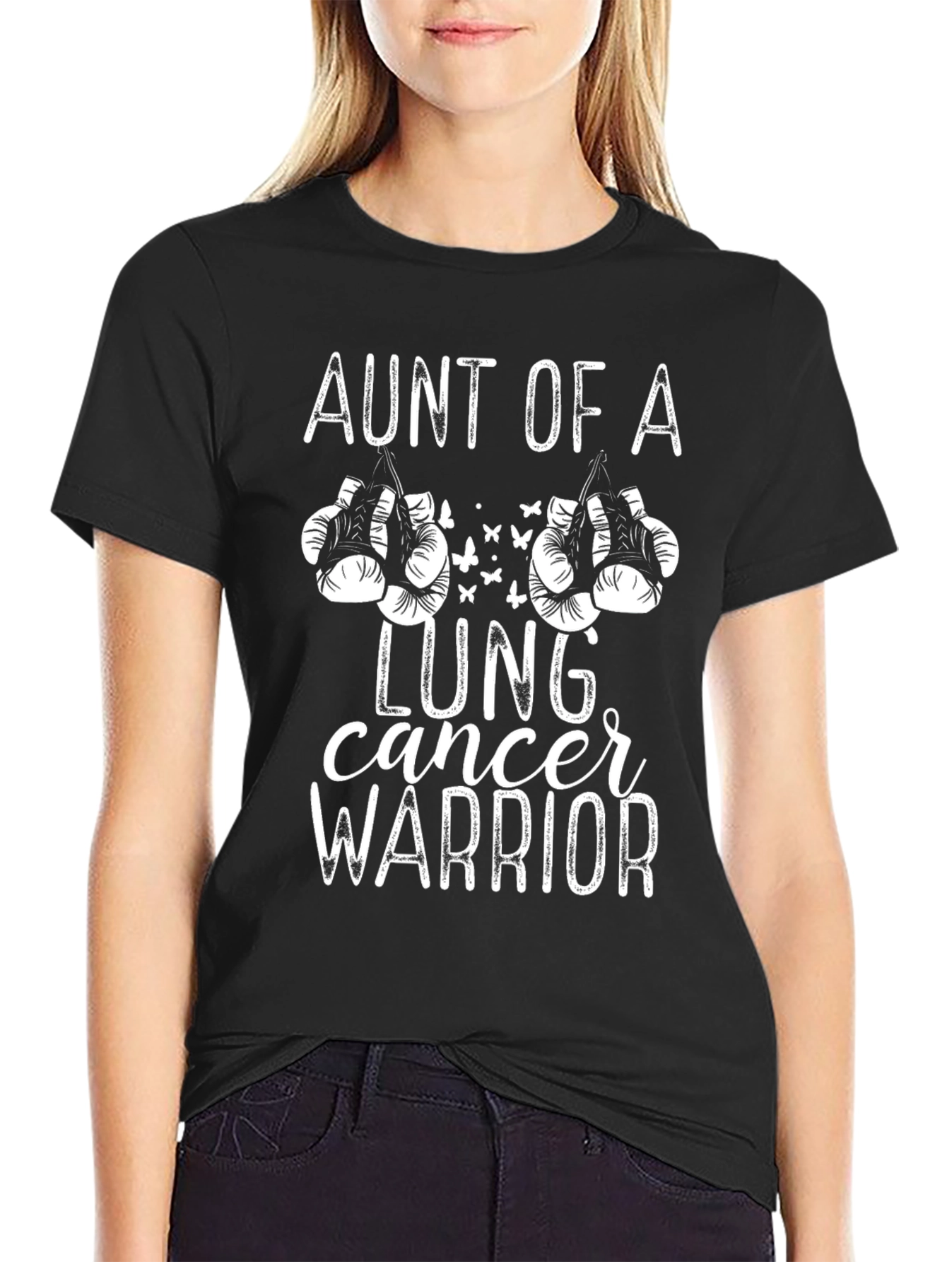 Aunt of a Lung Cancer Warrior T-Shirt