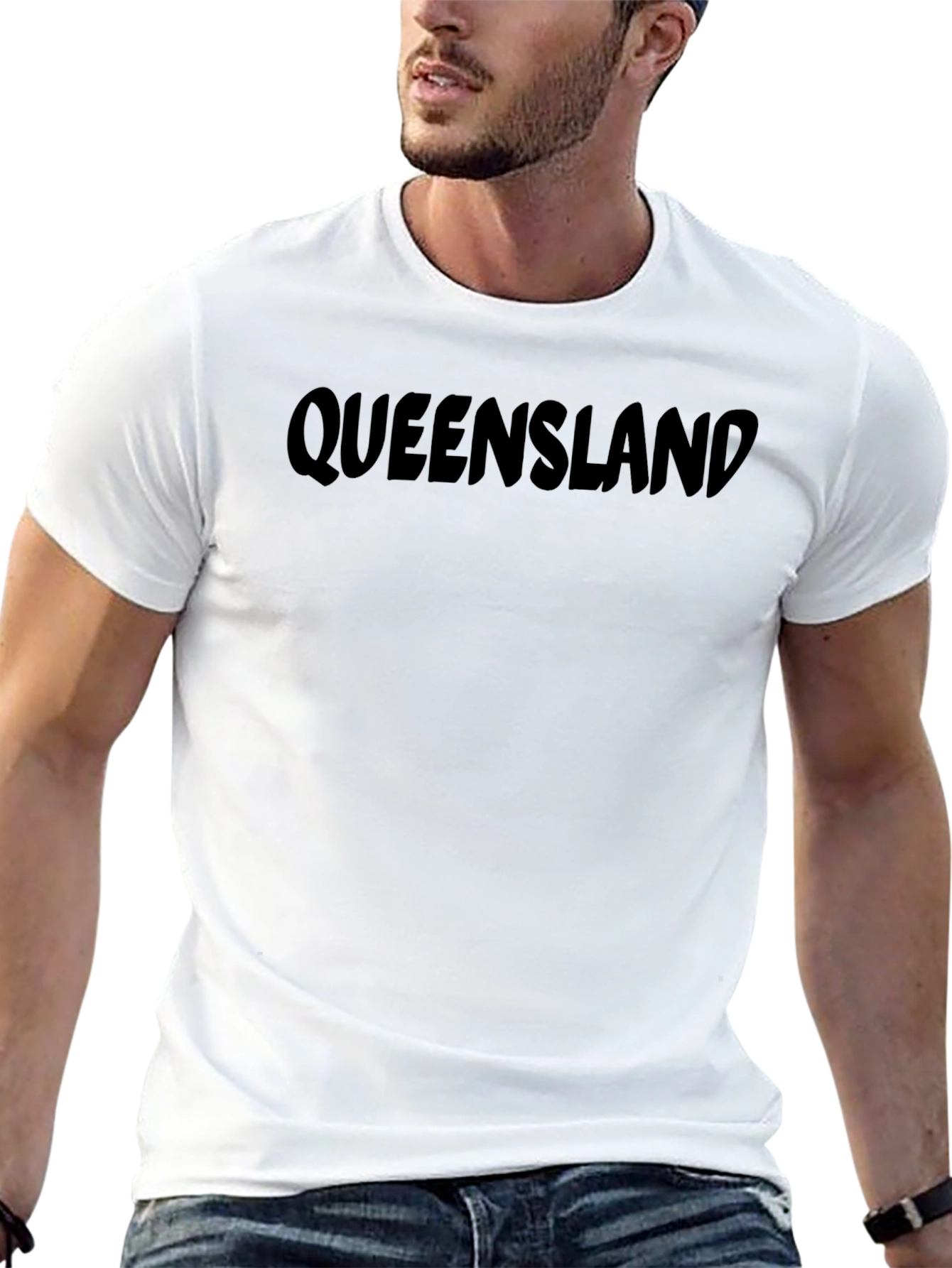 Queensland Graphic Tee - Soft Cotton Casual Shirt