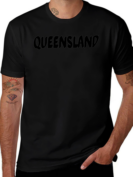 Queensland Graphic Tee - Soft Cotton Casual Shirt