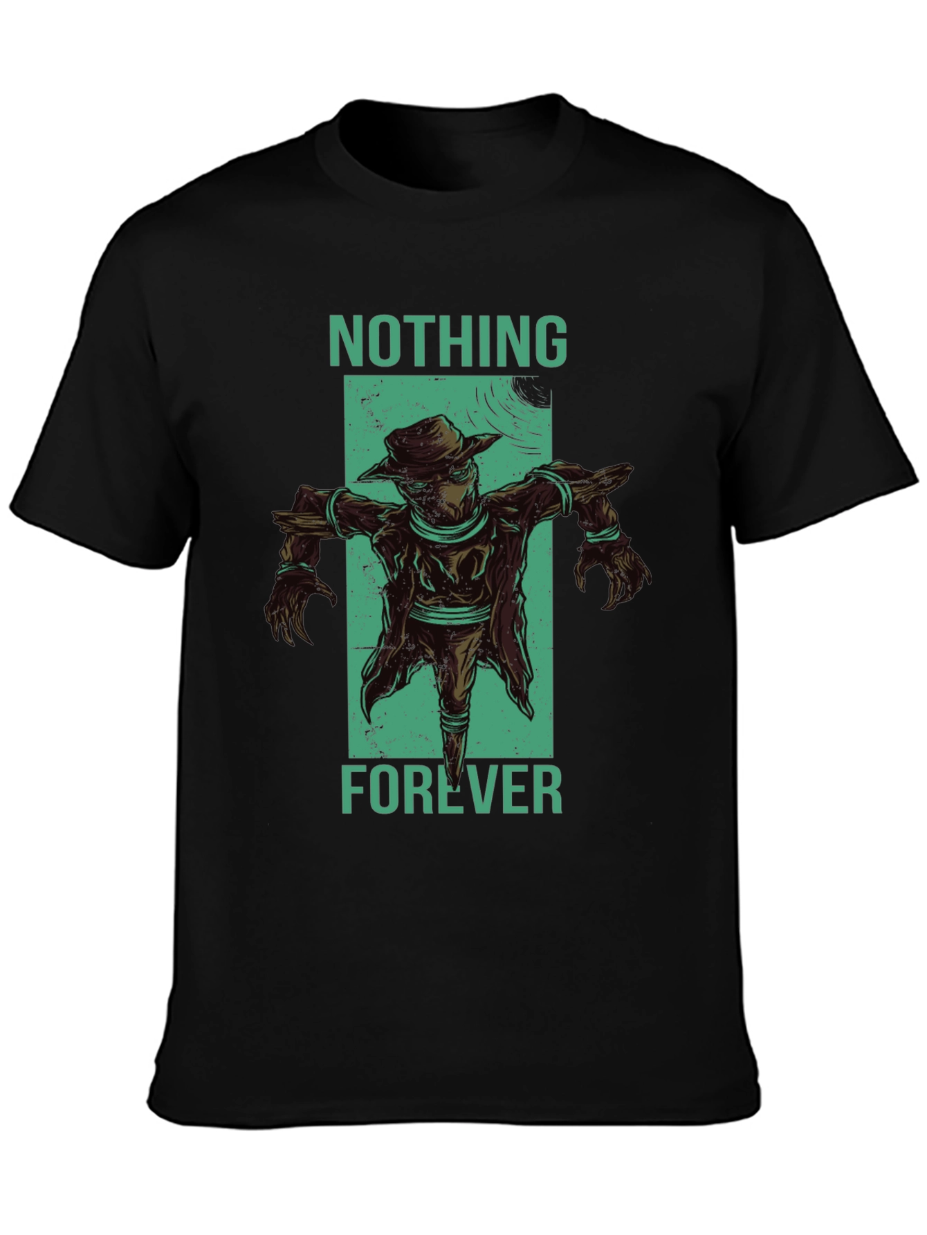 Nothing Forever Scarecrow Graphic T-Shirt