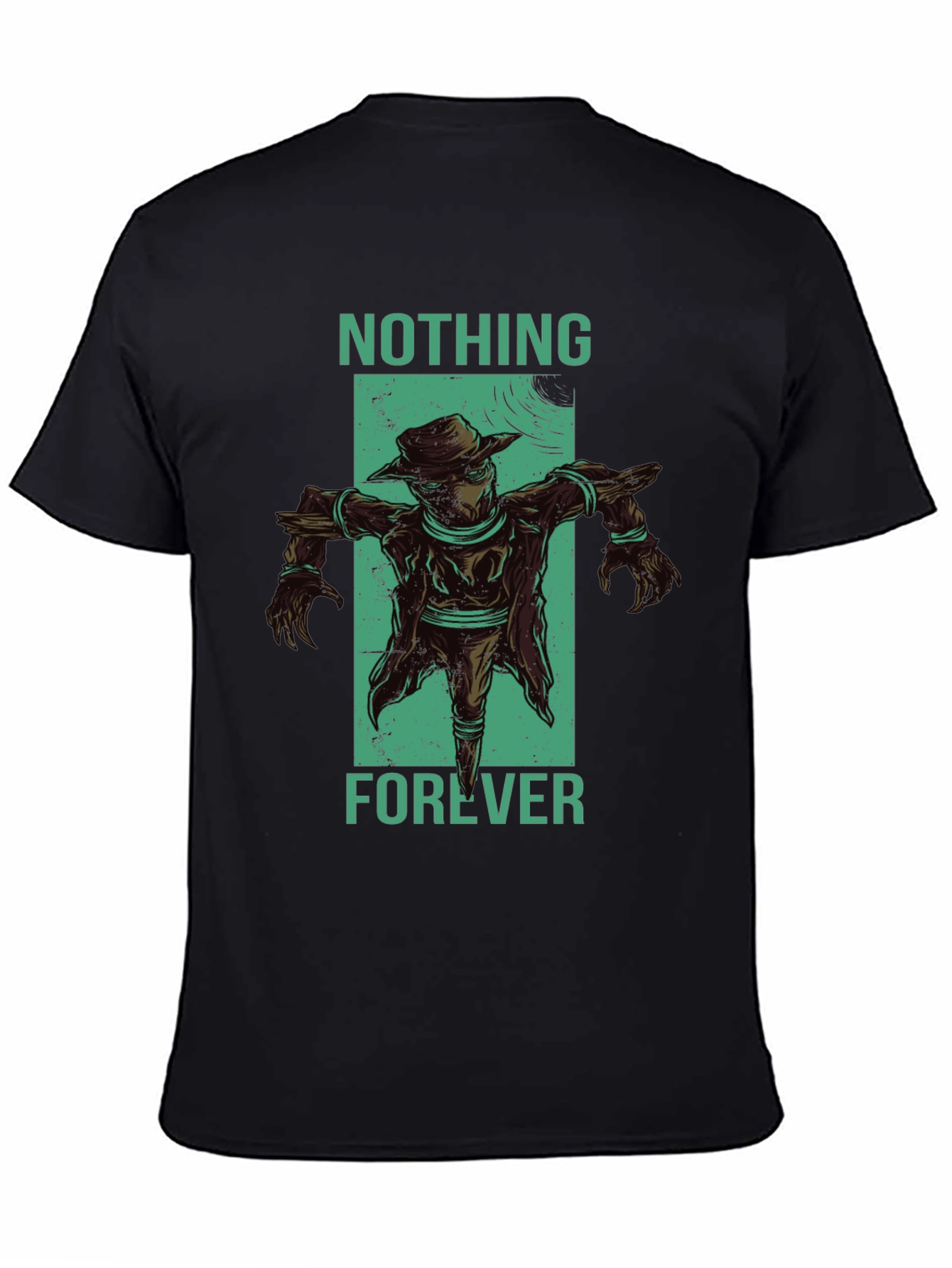 Nothing Forever Scarecrow Graphic T-Shirt
