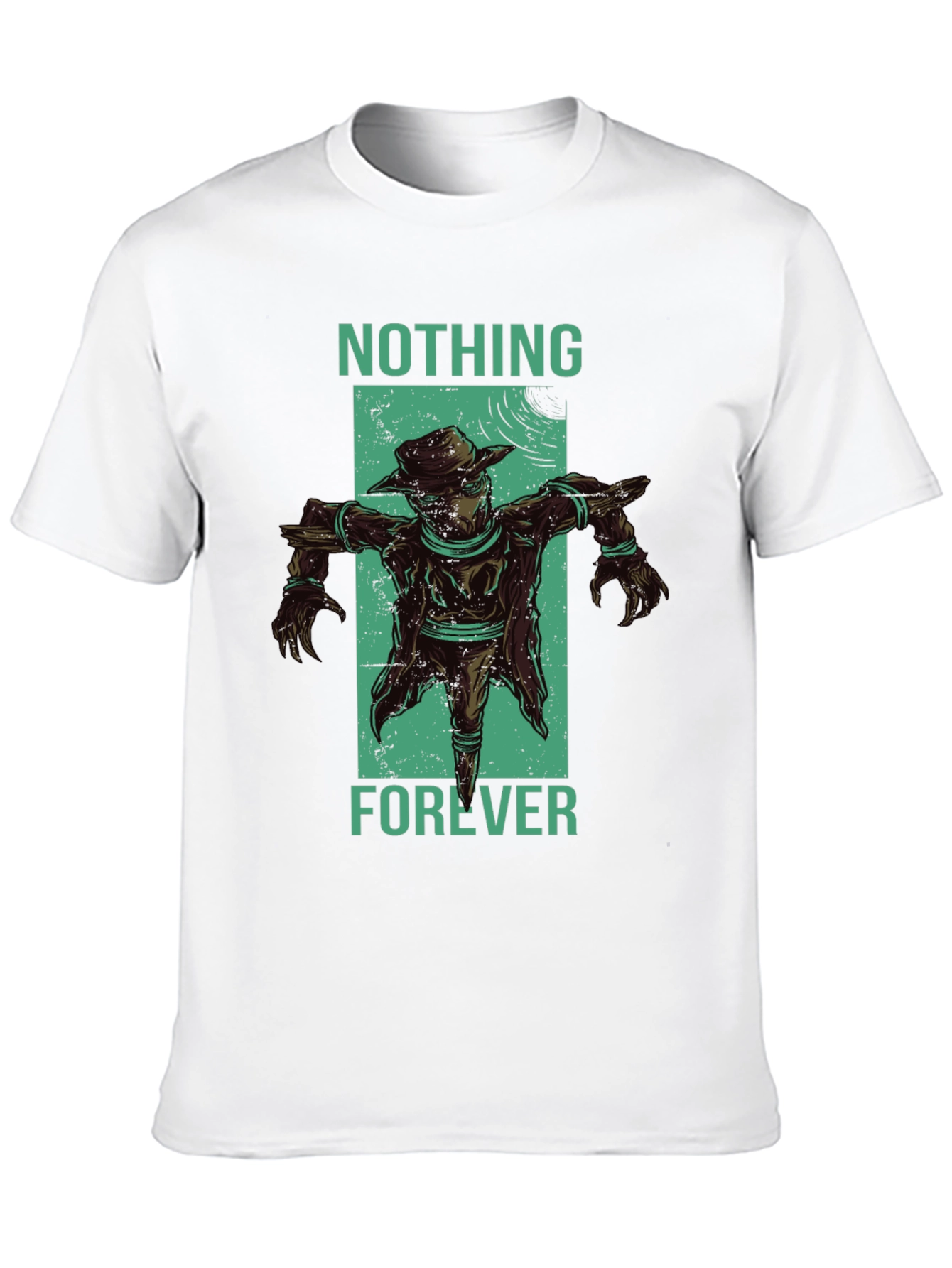 Nothing Forever Scarecrow Graphic T-Shirt