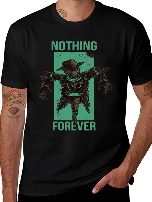Nothing Forever Scarecrow Graphic T-Shirt