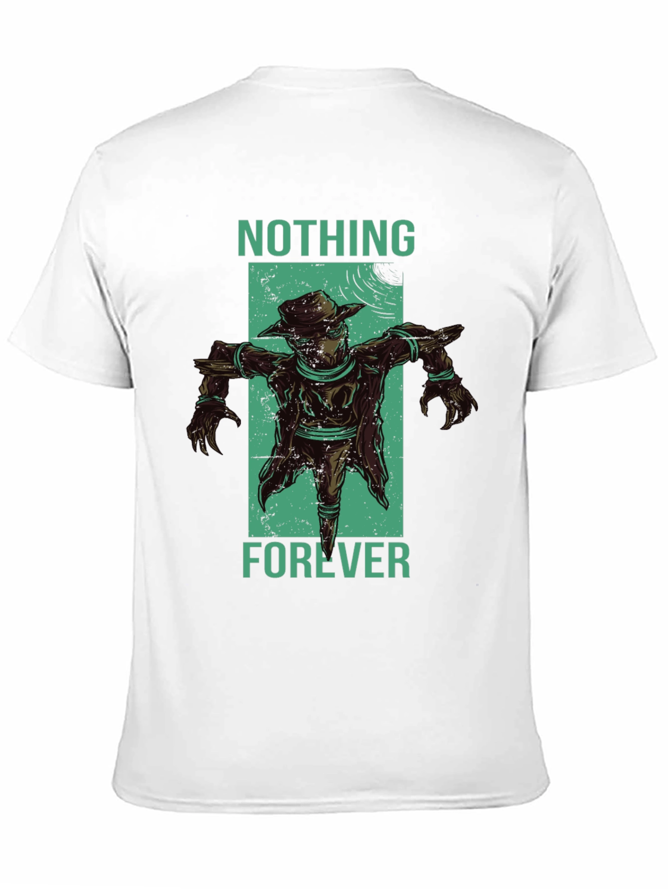 Nothing Forever Scarecrow Graphic T-Shirt