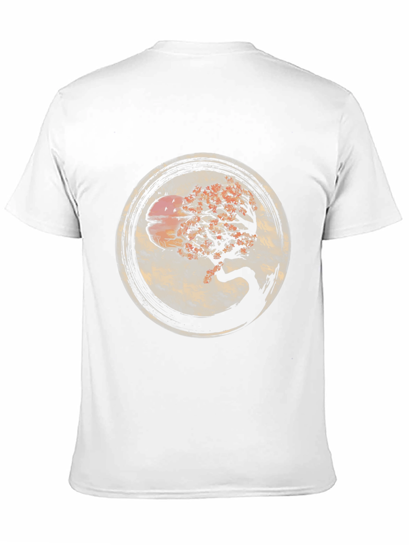 Bonsai Tree Graphic Tee - Nature Inspired Mens T-Shirt