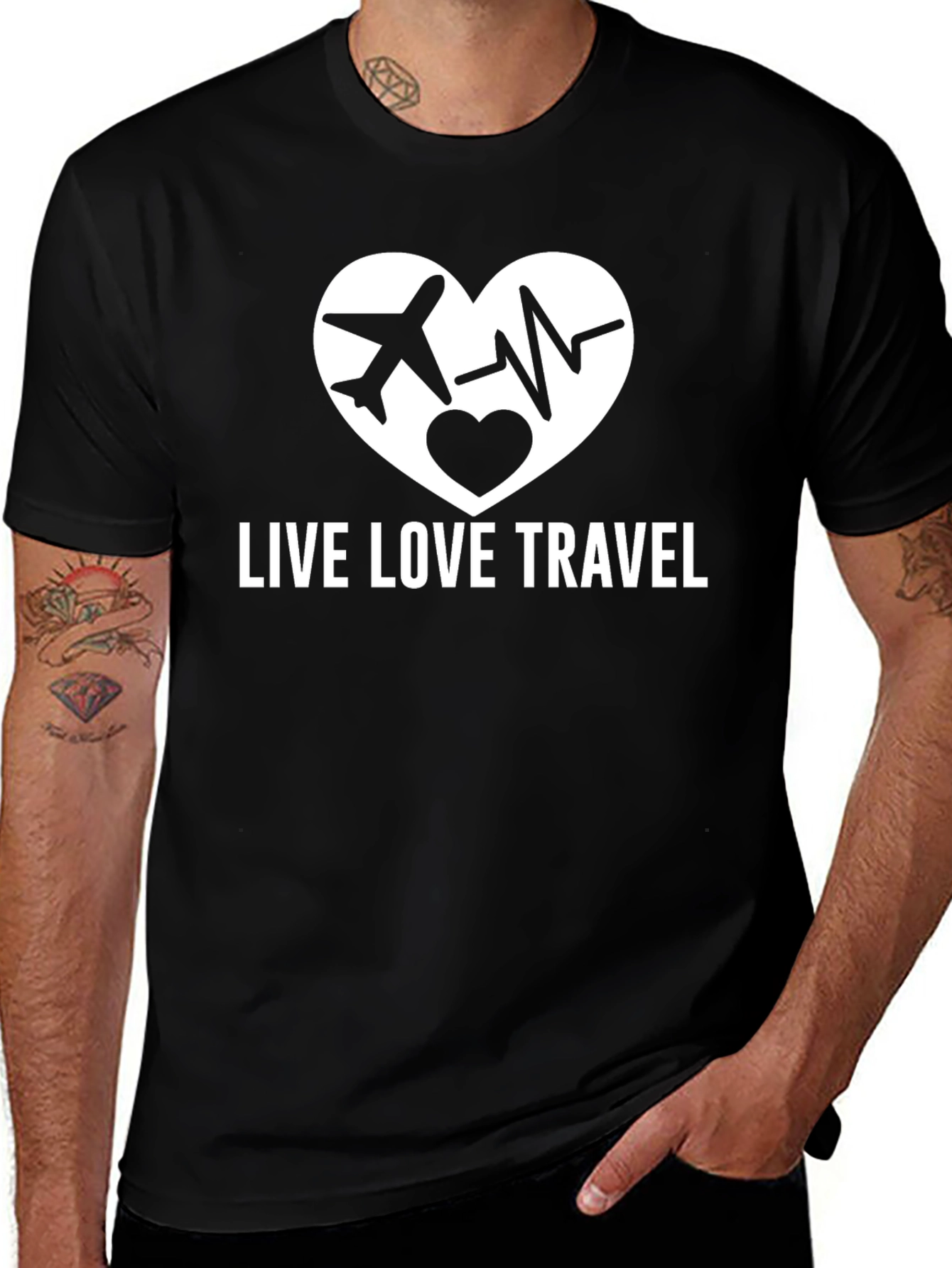 Live Love Travel Graphic Tee
