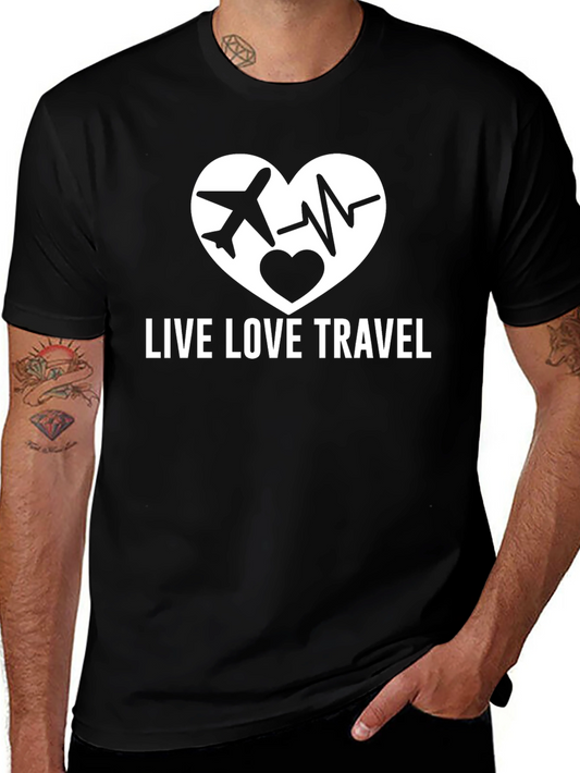 Live Love Travel Graphic Tee